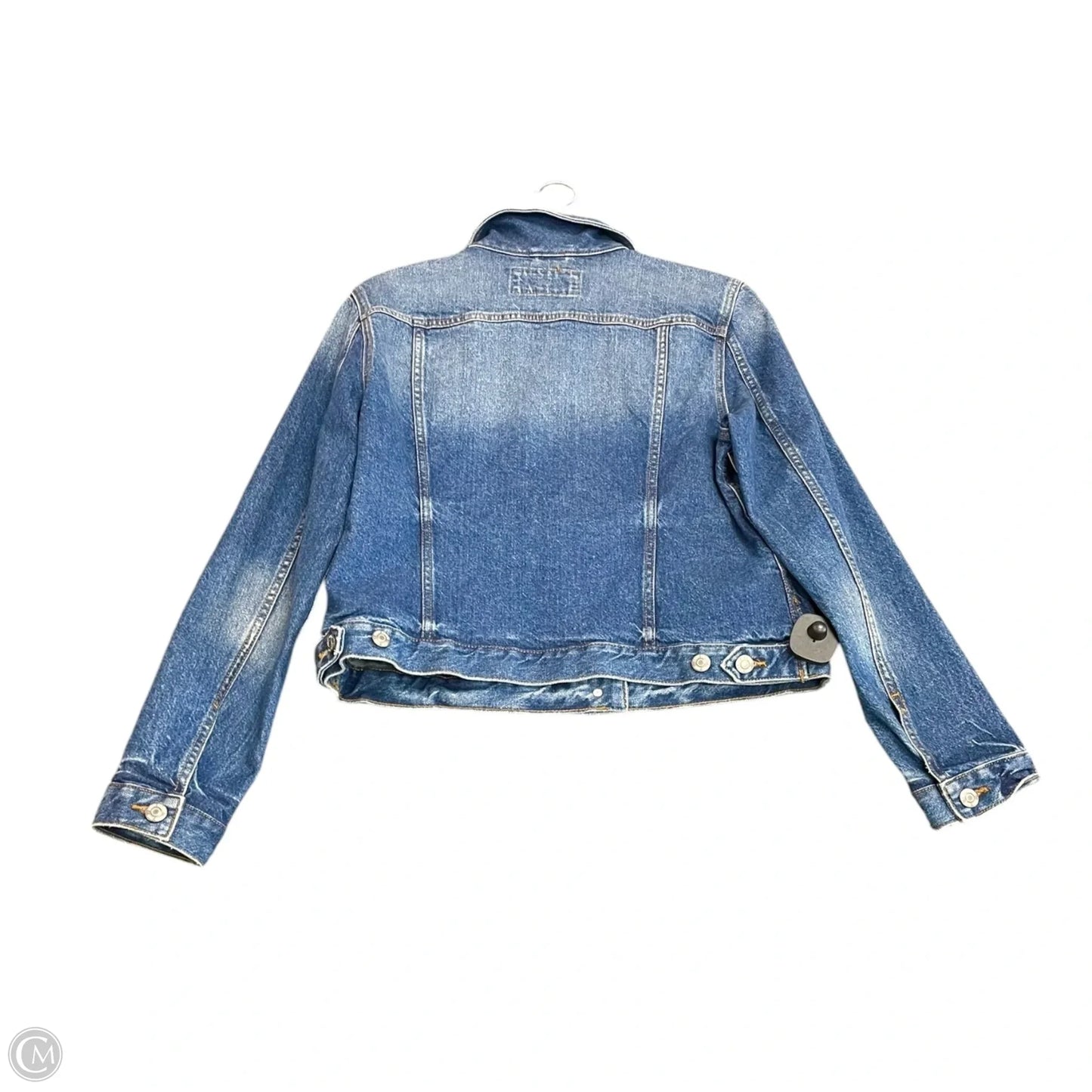 Jacket Denim By Loft In Blue, Size: M