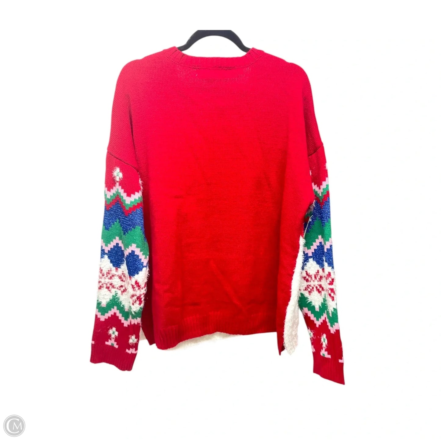 Sweater By 33 DEGREES - In Red, Size: 2x
