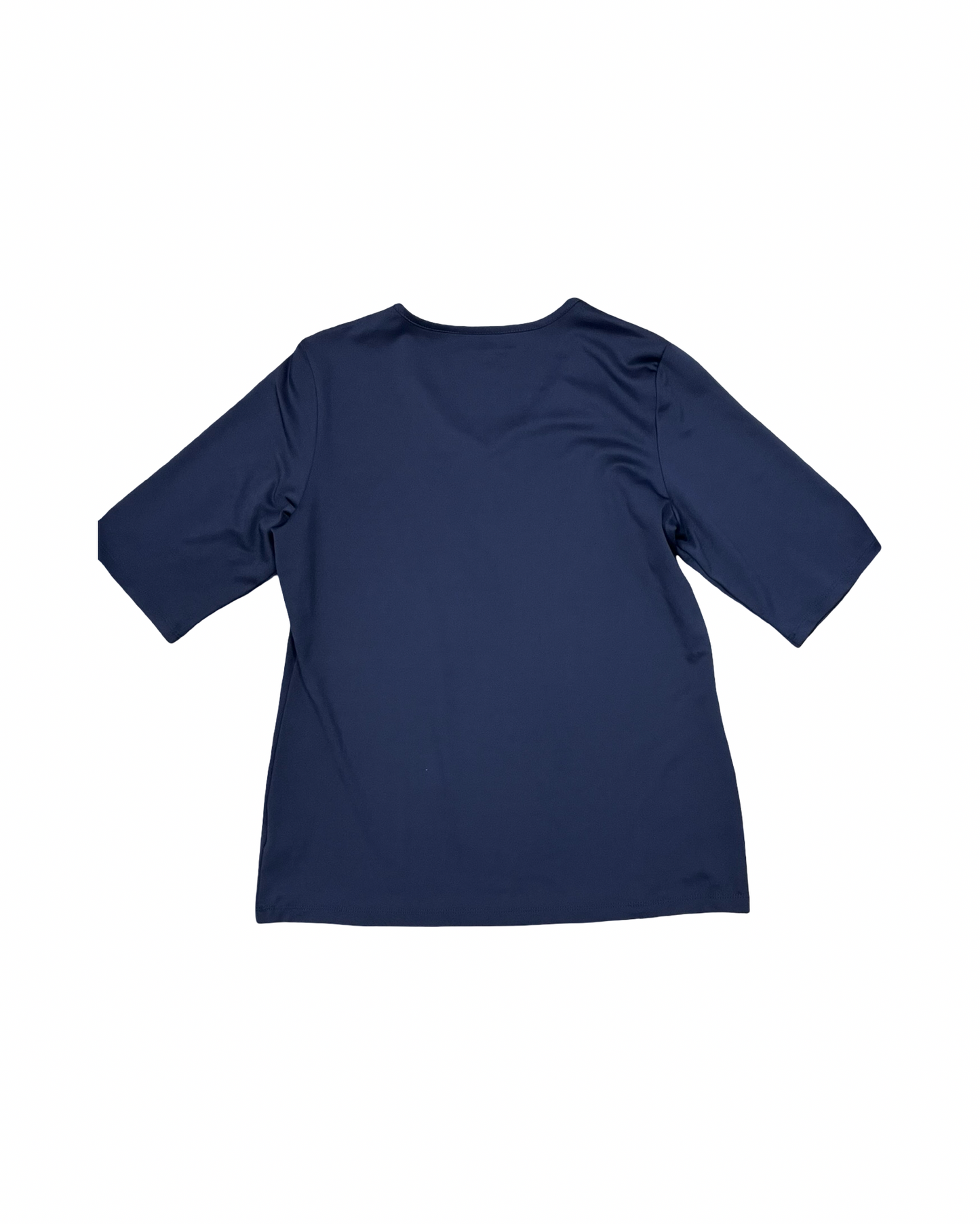 Top Ss By Susan Graver In Navy, Size:Xs