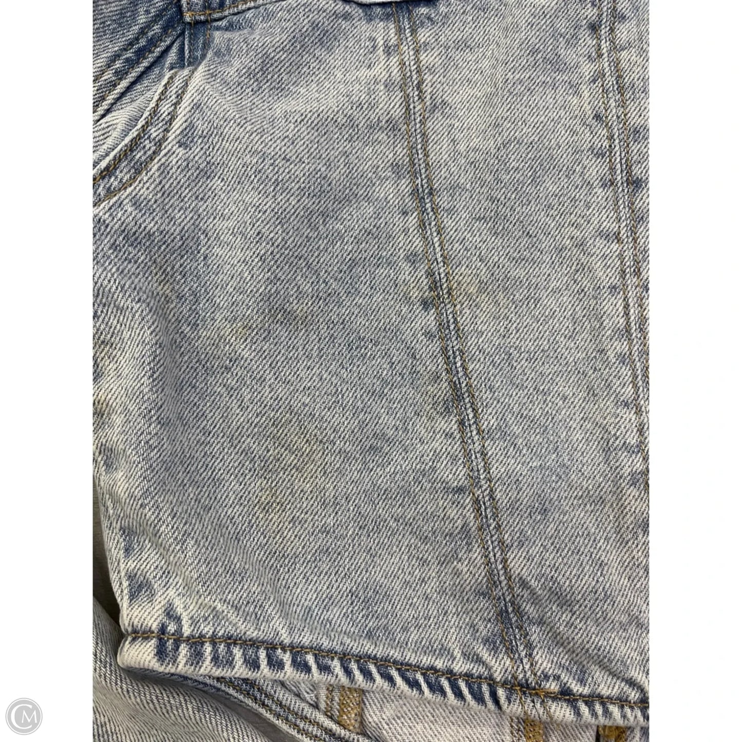 Jacket Denim By Pacsun In Blue Denim, Size: M