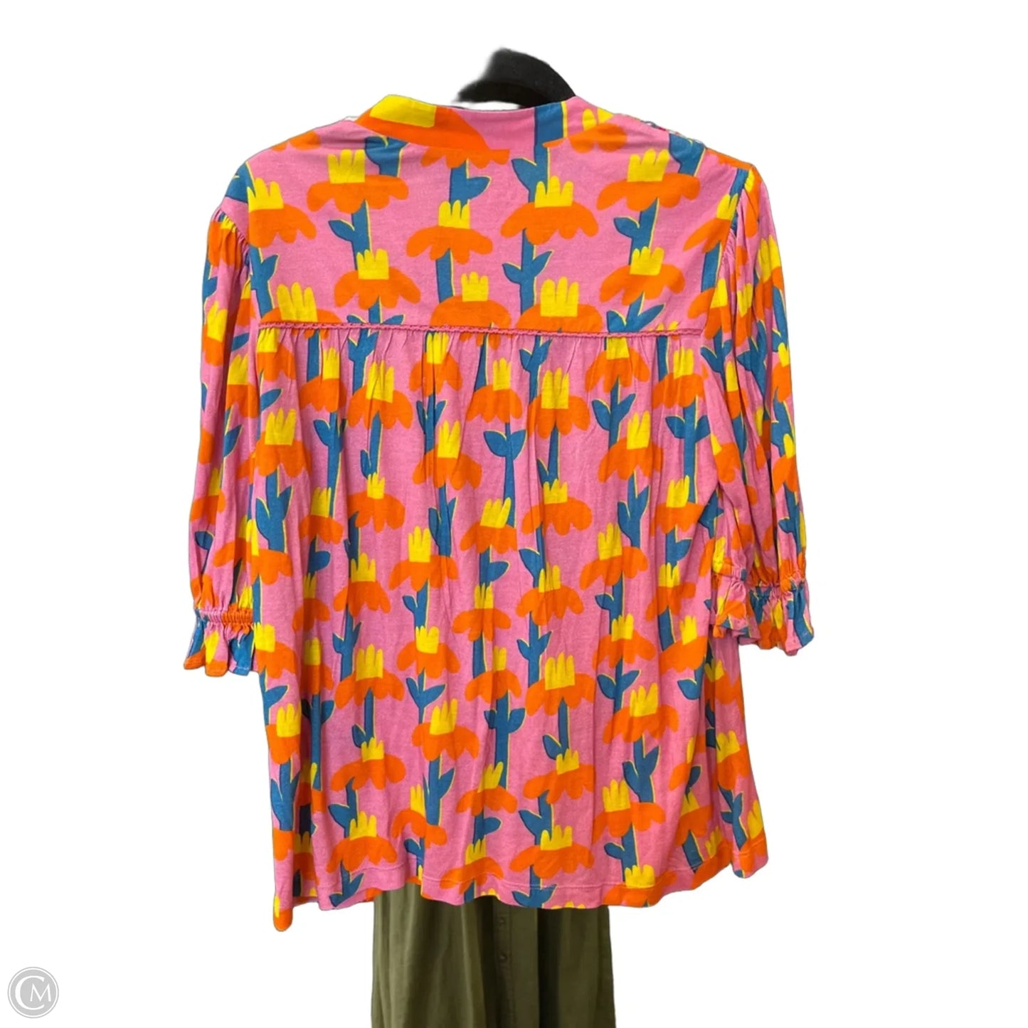 Top Short Sleeve By Clothes Mentor In Pink, Size: S