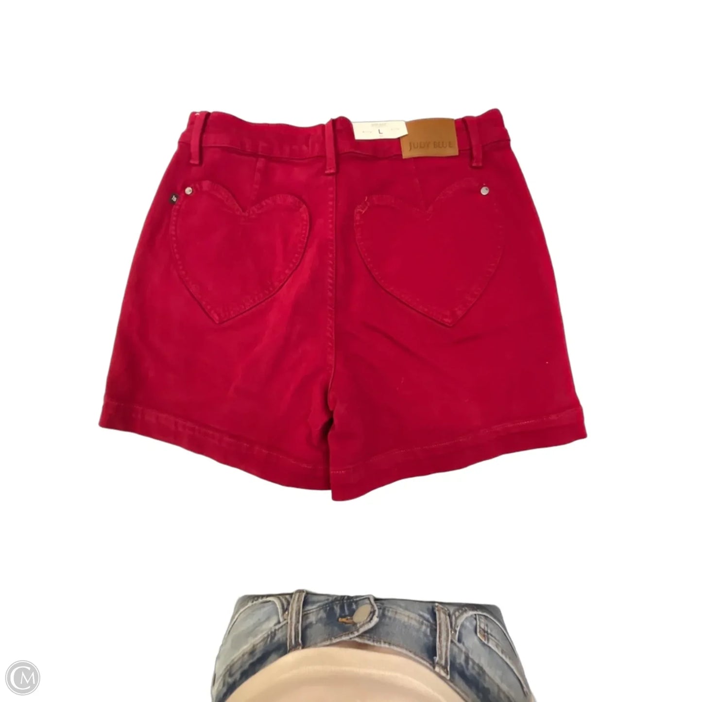 Shorts By Judy Blue In Red, Size: L