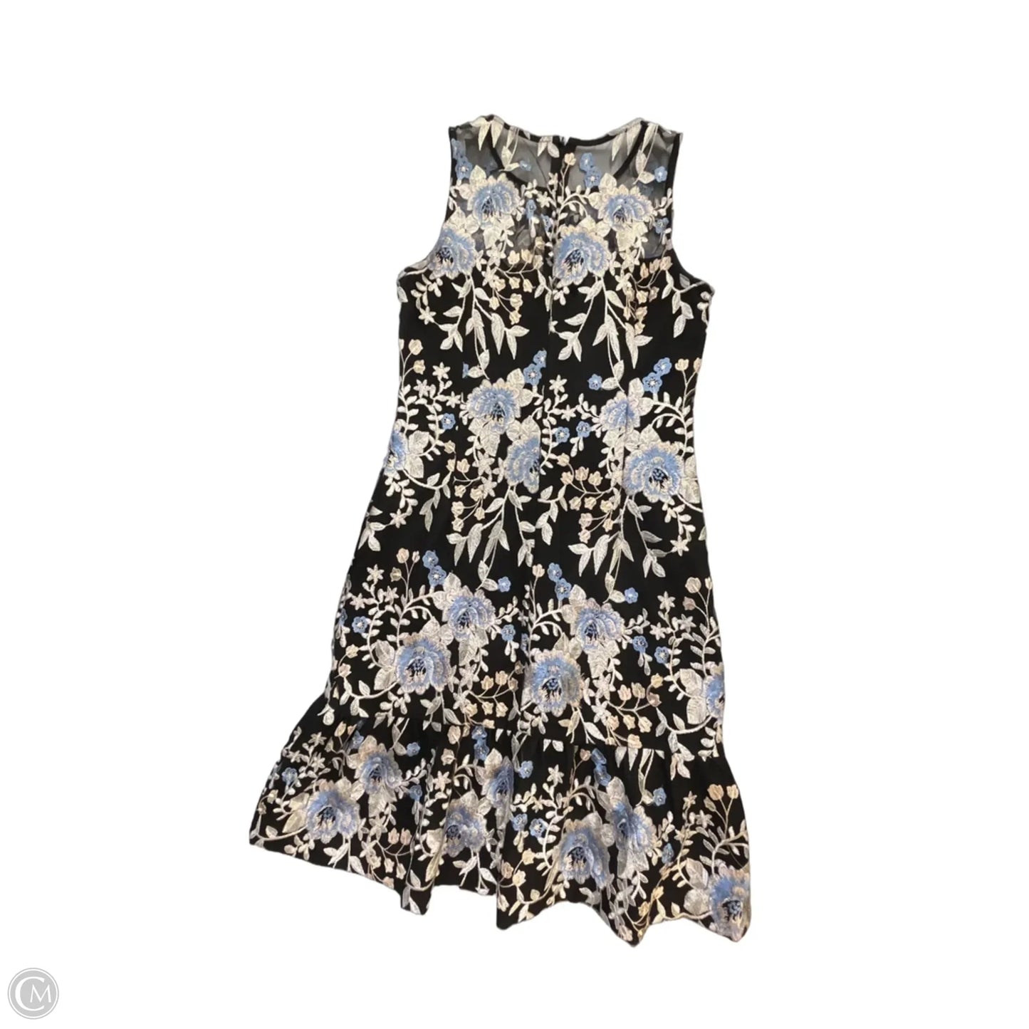 Dress Casual Short By White House Black Market In Floral Print, Size: Xs