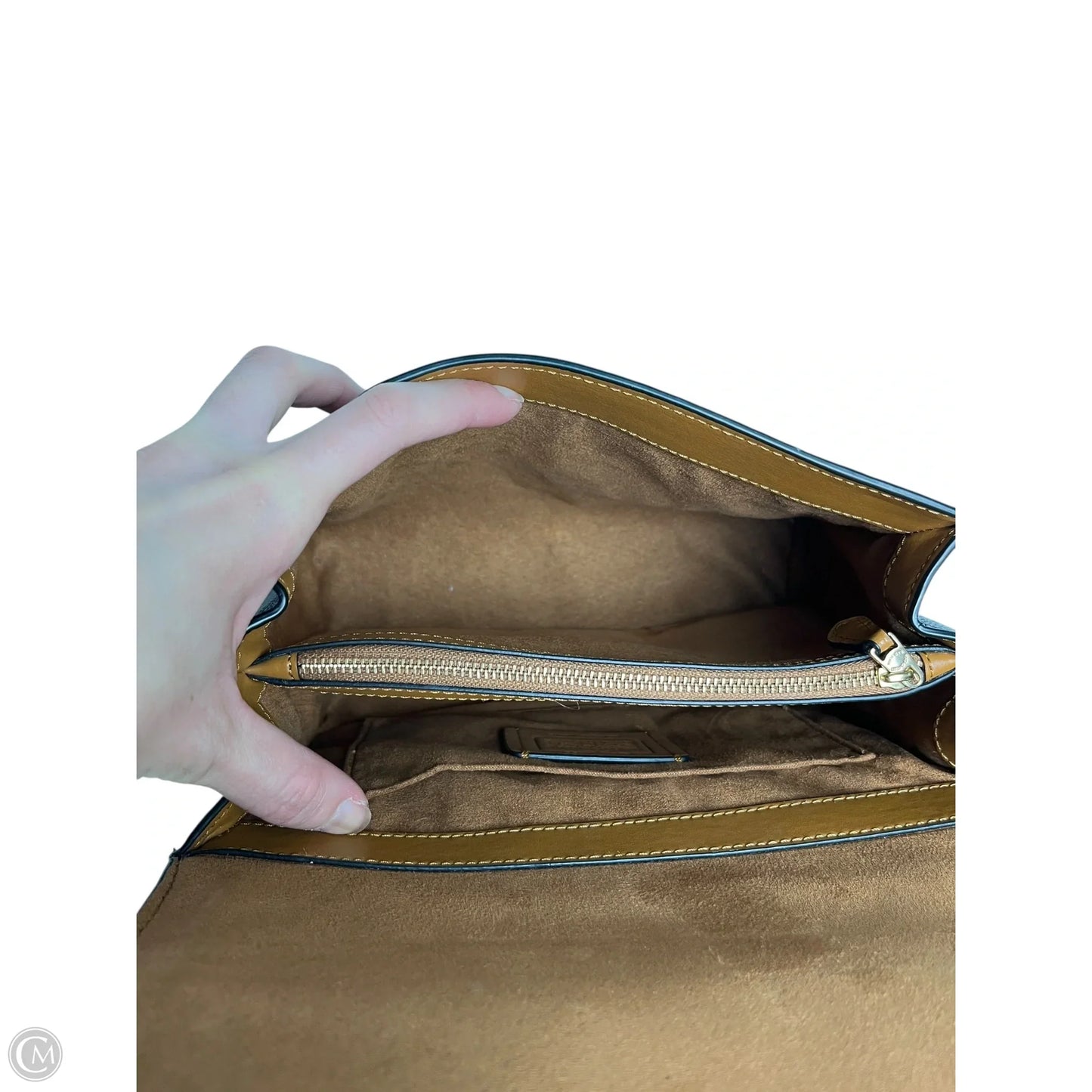 Crossbody Designer By Coach, Size: Small