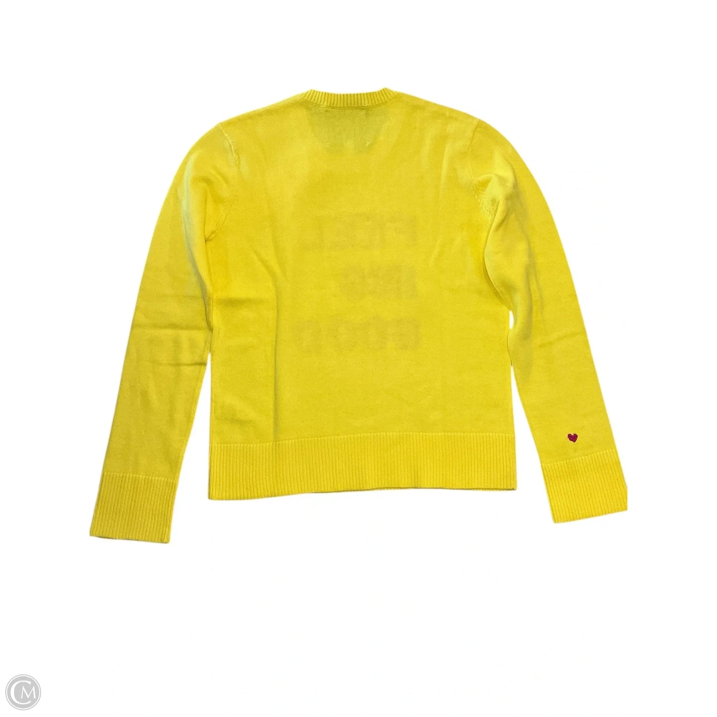 Top Long Sleeve By Kerri Rosenthal In Yellow, Size: Xs