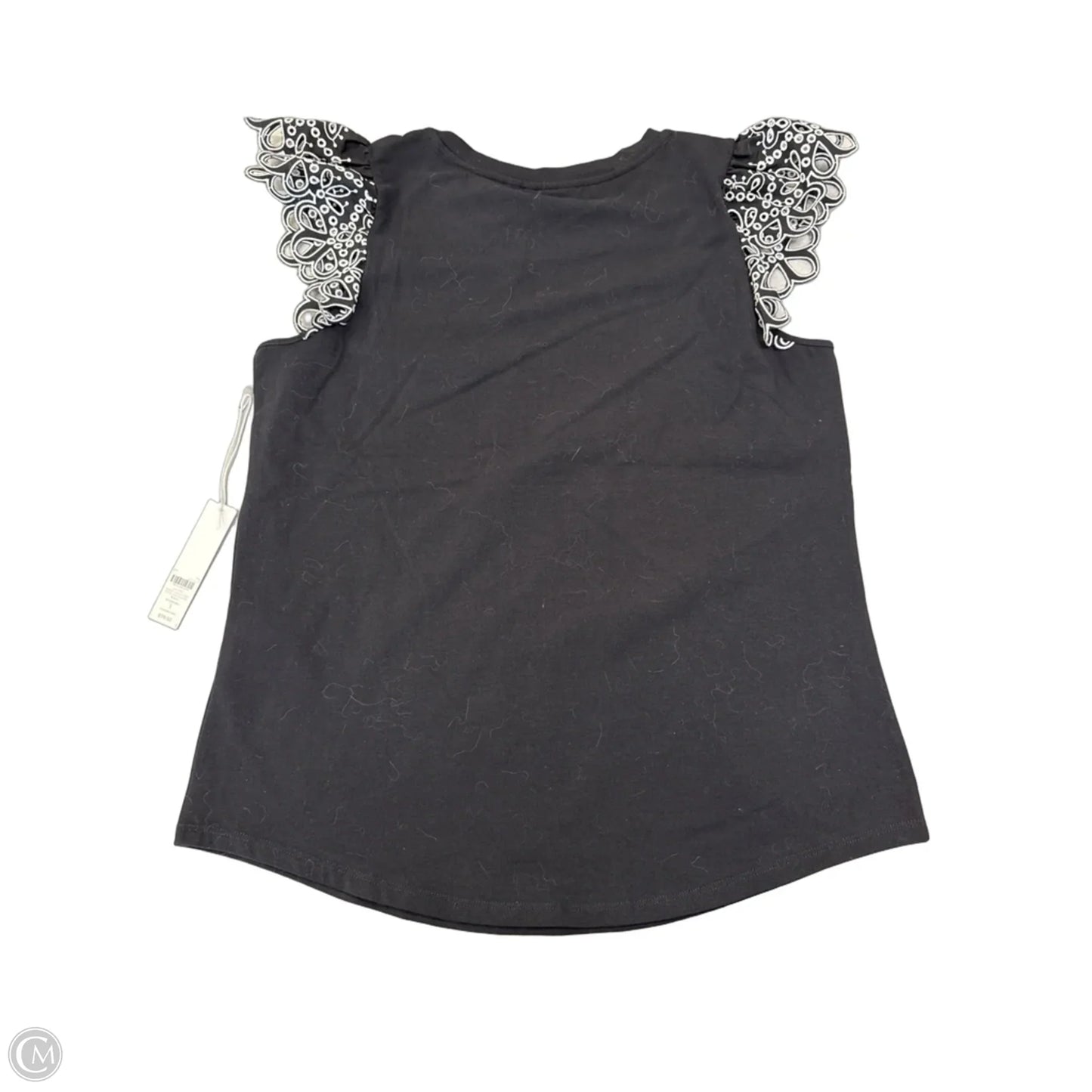 Blouse Sleeveless By Chicos In Black, Size: M