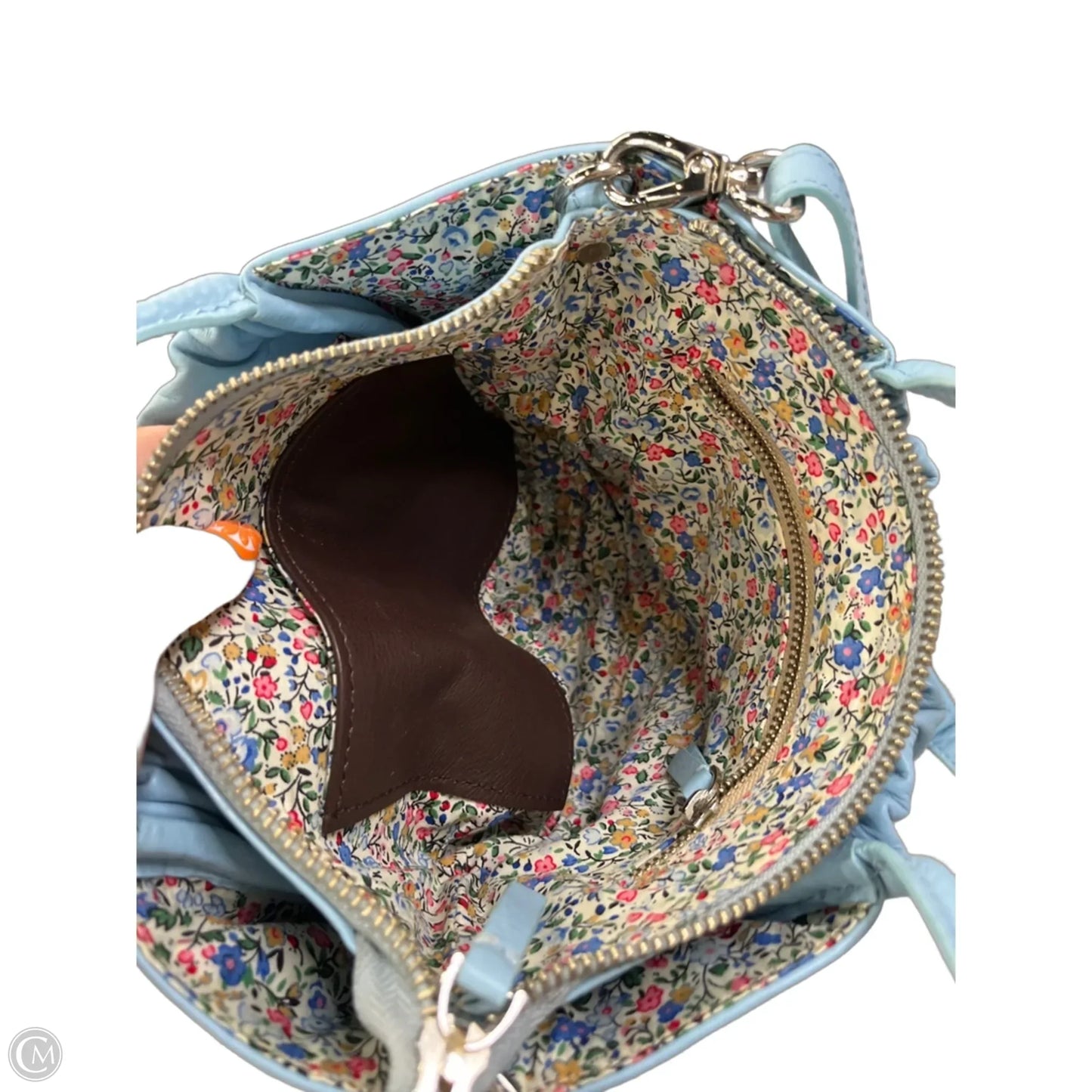 Crossbody Leather By Cma, Size: Medium