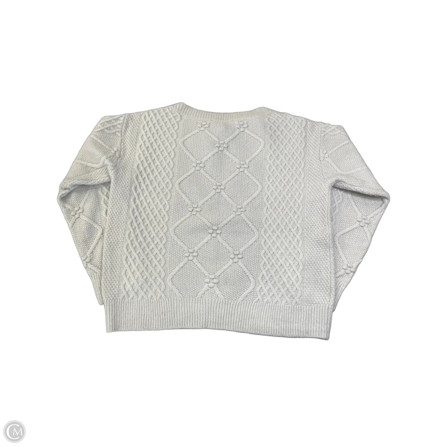 Sweater By Ann Taylor In Grey, Size: S