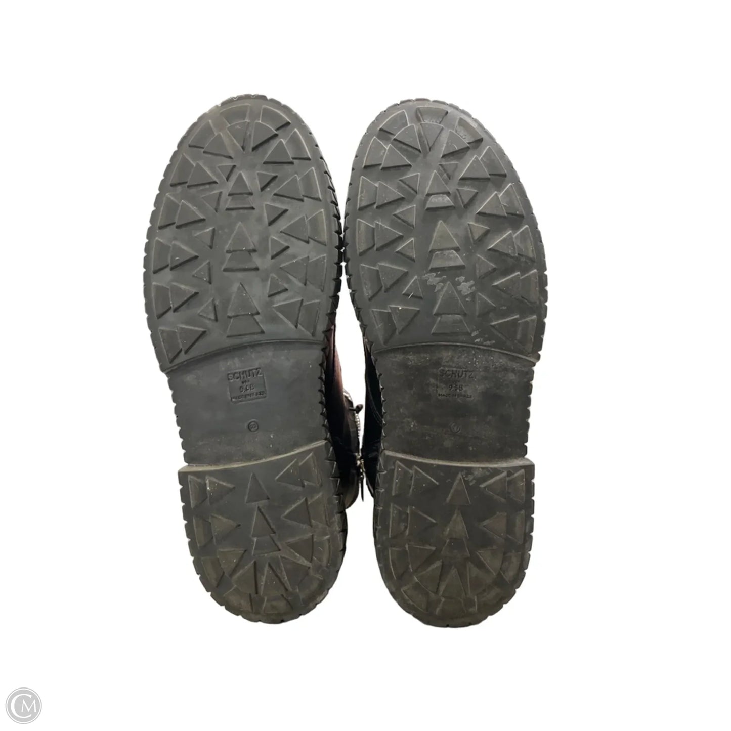 Boots Combat By Schutz In Black, Size: 9.5