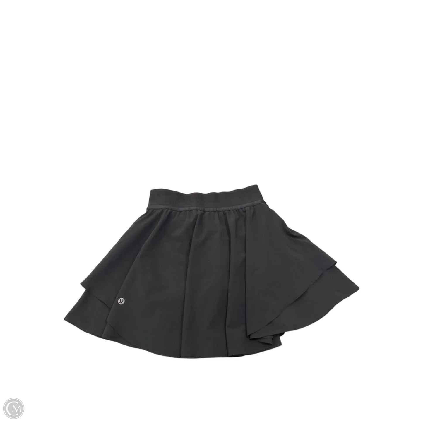 Athletic Skirt By Lululemon In Black, Size: Xs