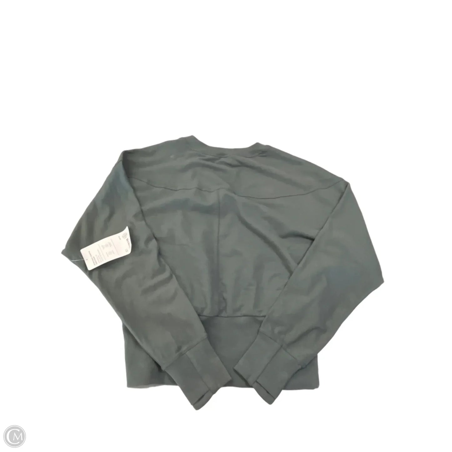 Athletic Sweatshirt Crewneck By Athleta In Green, Size: M