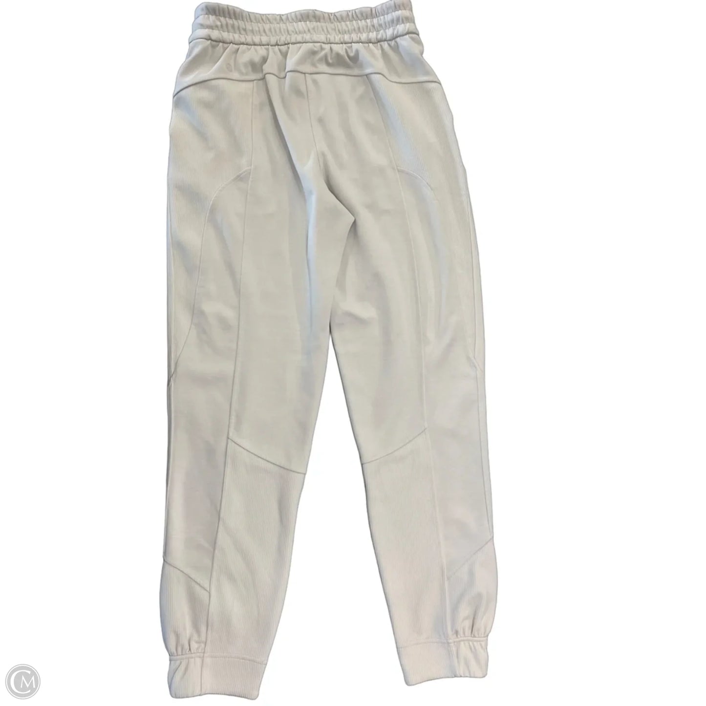 Athletic Pants By Lululemon In Ivory, Size: S