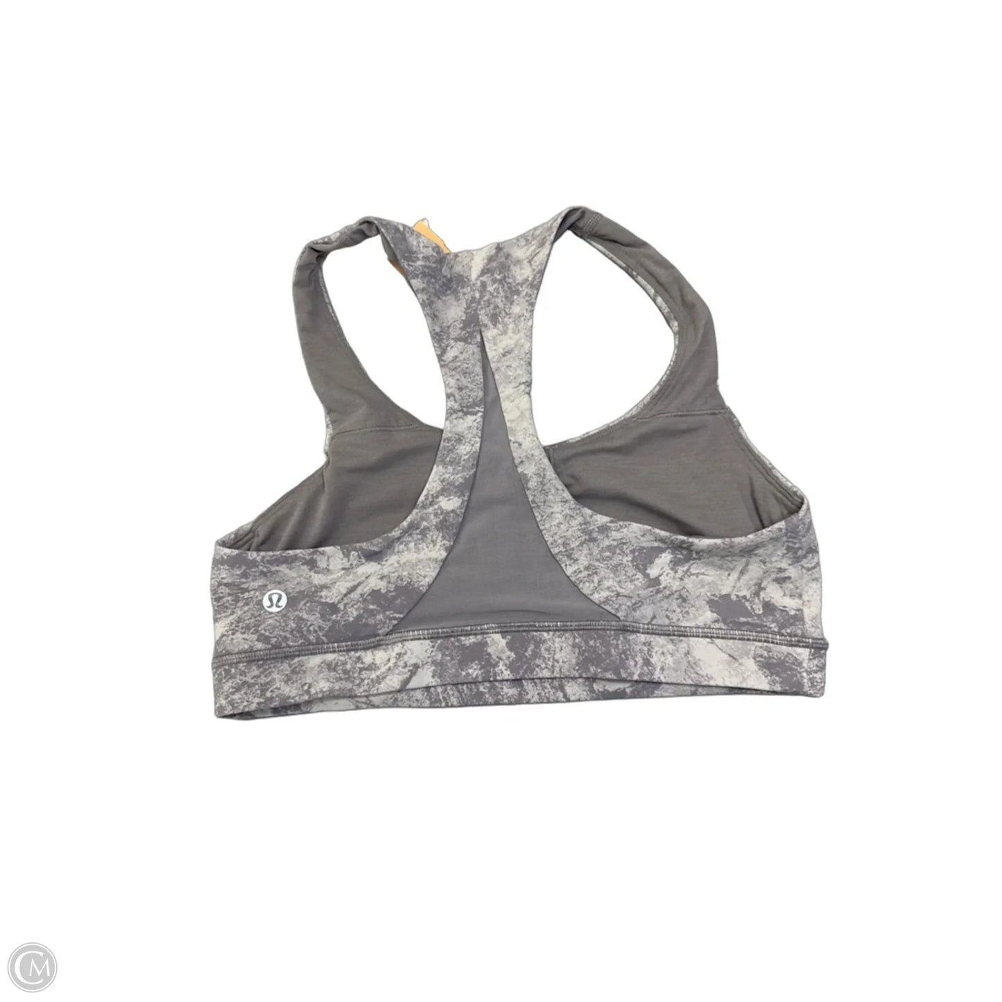 Athletic Bra By Lululemon In Grey, Size: M