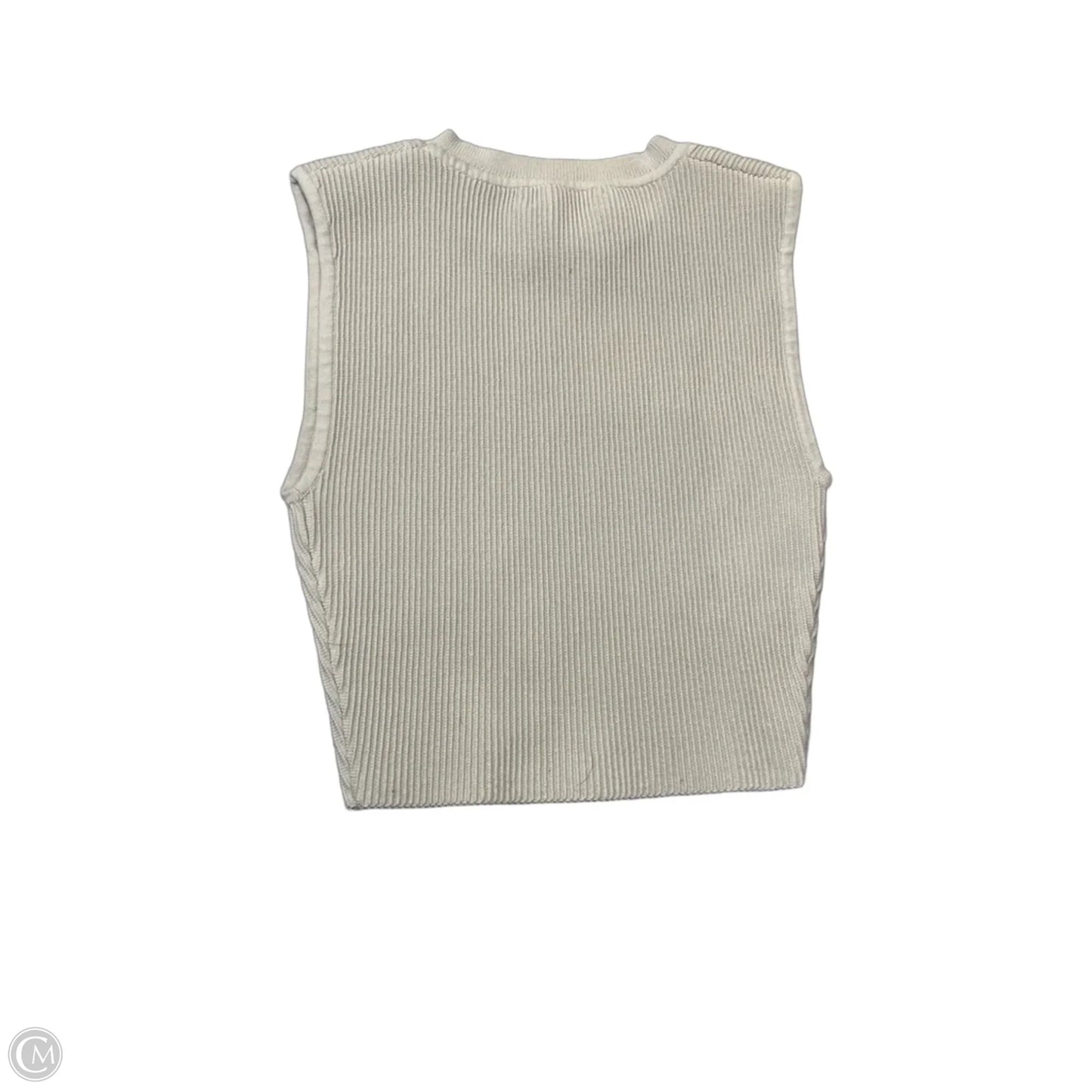 Top Sleeveless By Babaton In Beige, Size: Xs