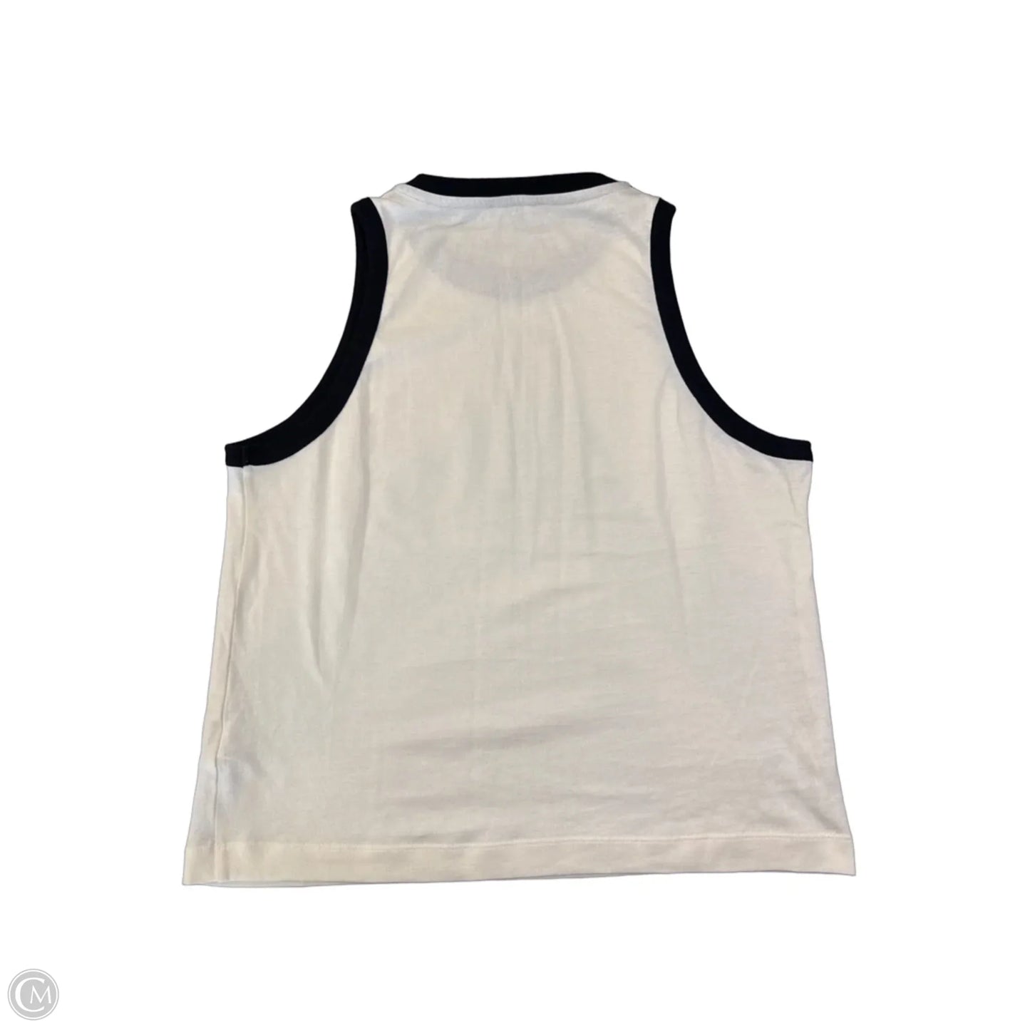 Tank Top By Massimo Dutti In Ivory, Size: Xl