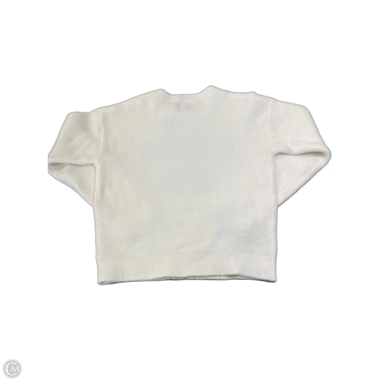 Sweater By Pink Rose In White, Size: S