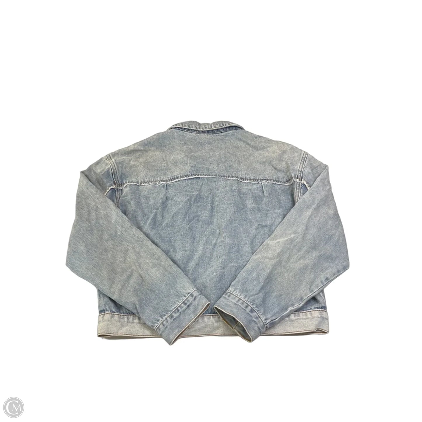 Jacket Denim By Baevely In Blue Denim, Size: S