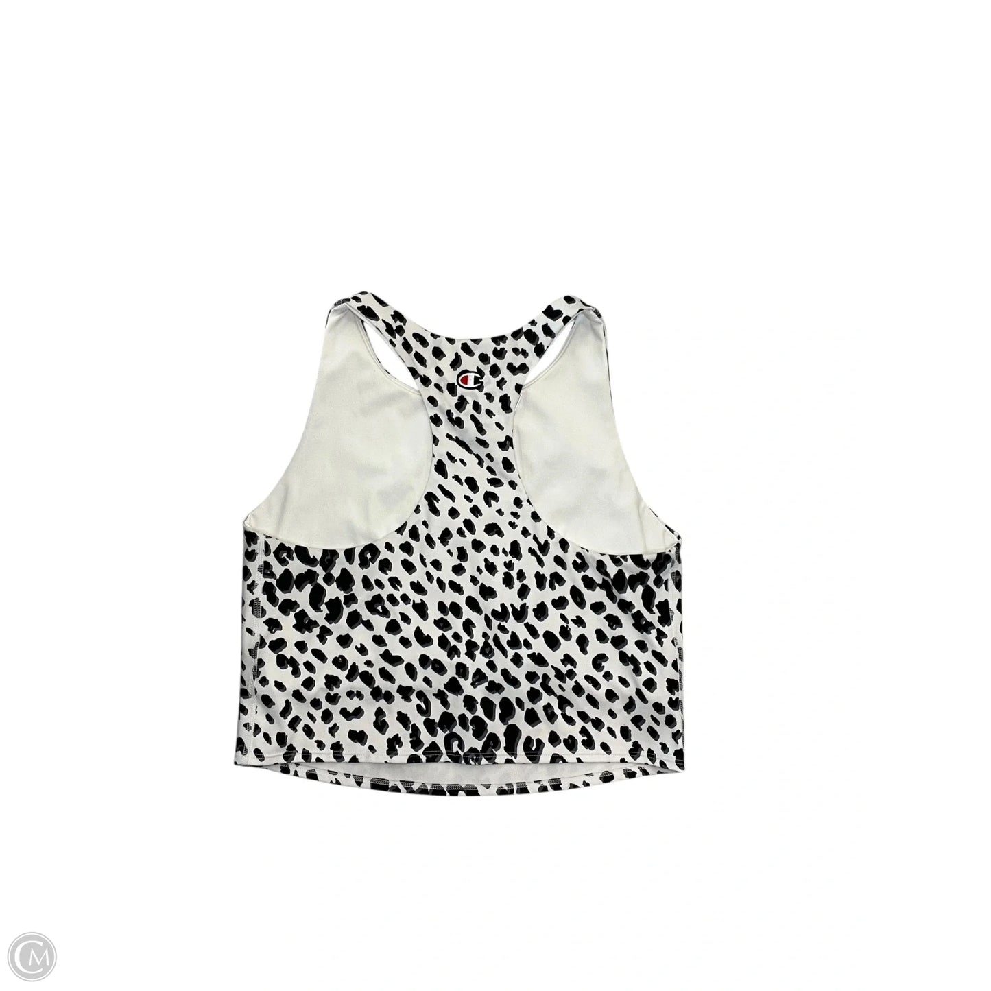 Athletic Tank Top By Champion In Animal Print, Size: L