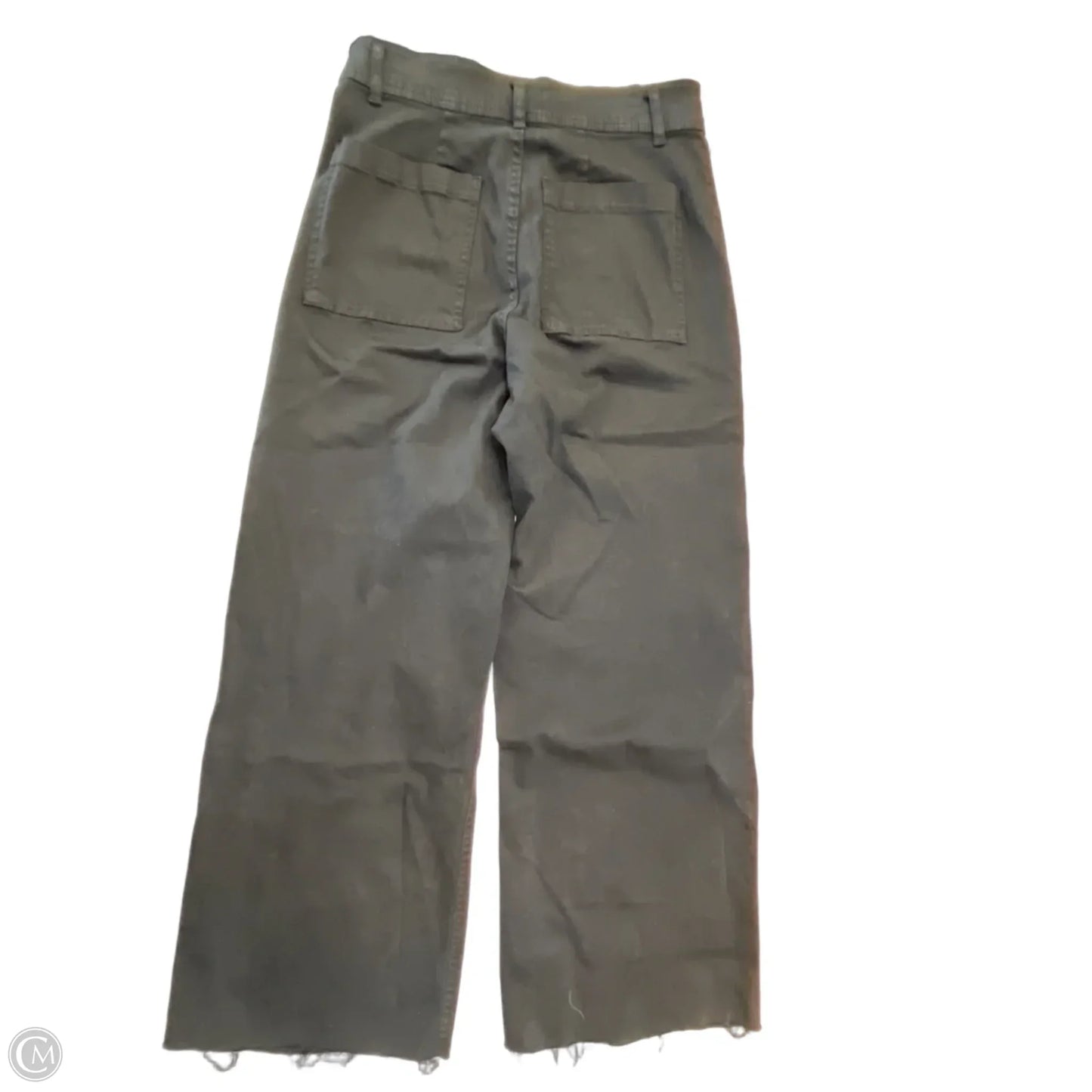 Jeans Wide Leg By Oat In Black Denim, Size: 8