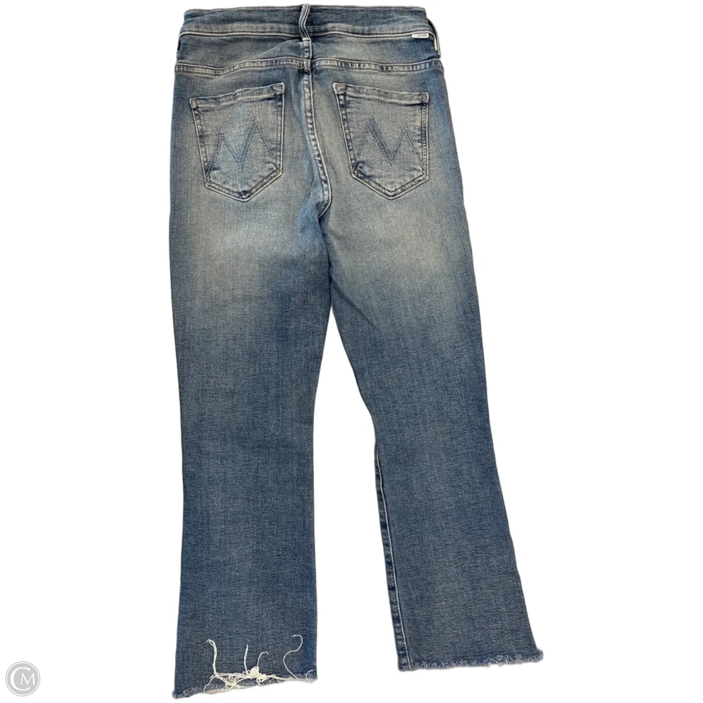 Jeans Cropped By Mother In Blue Denim, Size: 2