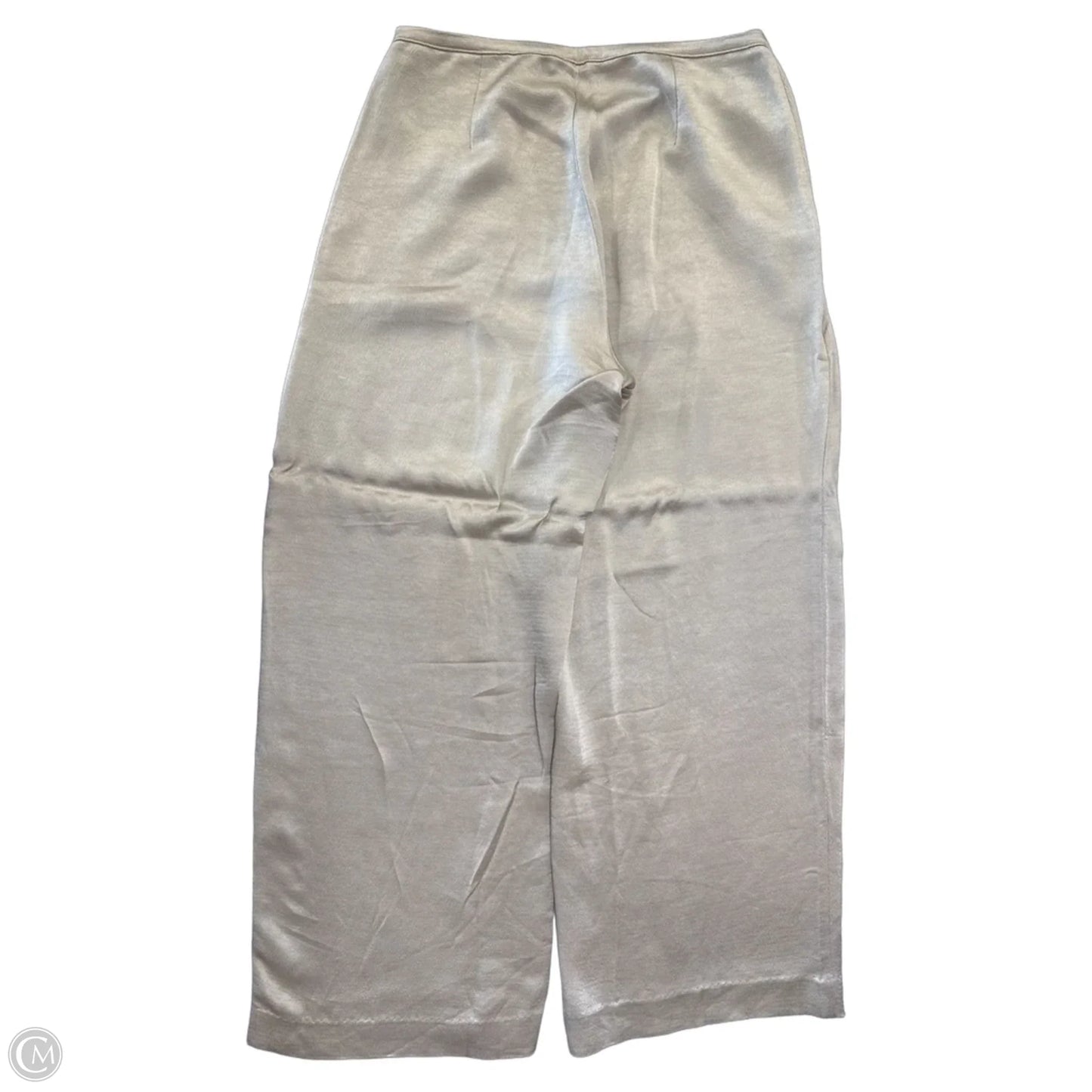Pants Wide Leg By Banana Republic In Gold, Size: Mp
