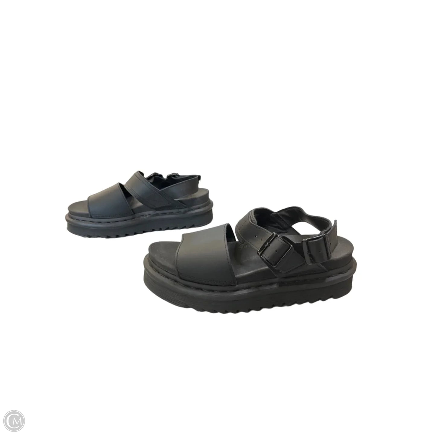 Sandals Flats By Dr Martens In Black, Size: 7