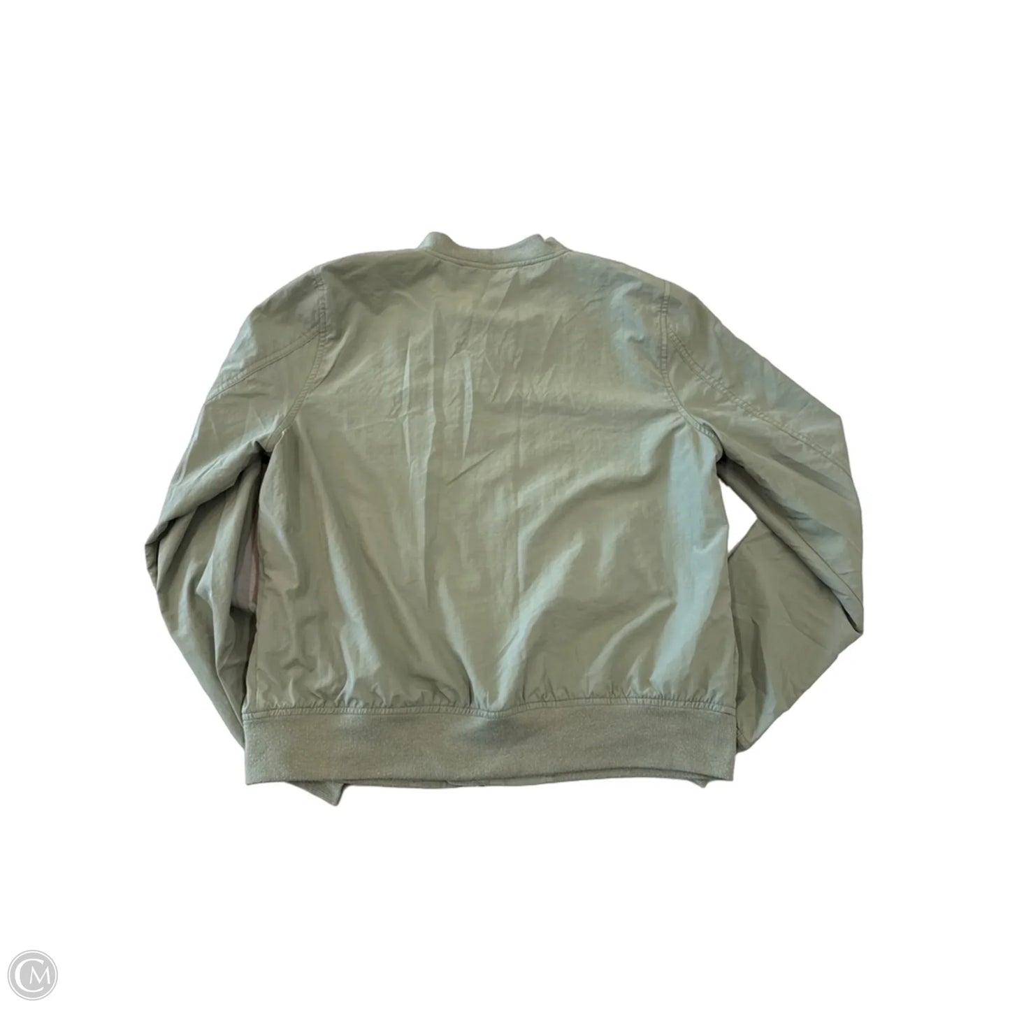 Jacket Windbreaker By Caslon In Green, Size: S