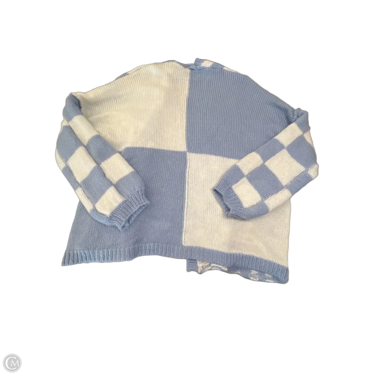 Cardigan By Miracle In Blue, Size: L