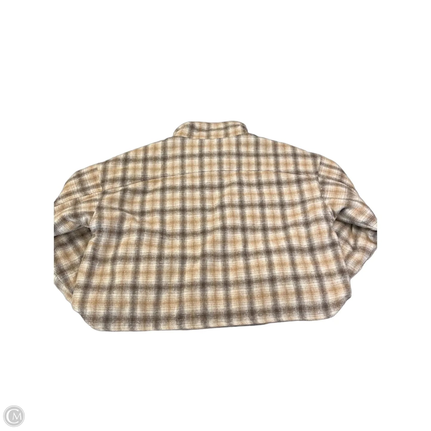 Jacket Other By Miss Love In Plaid Pattern, Size: L