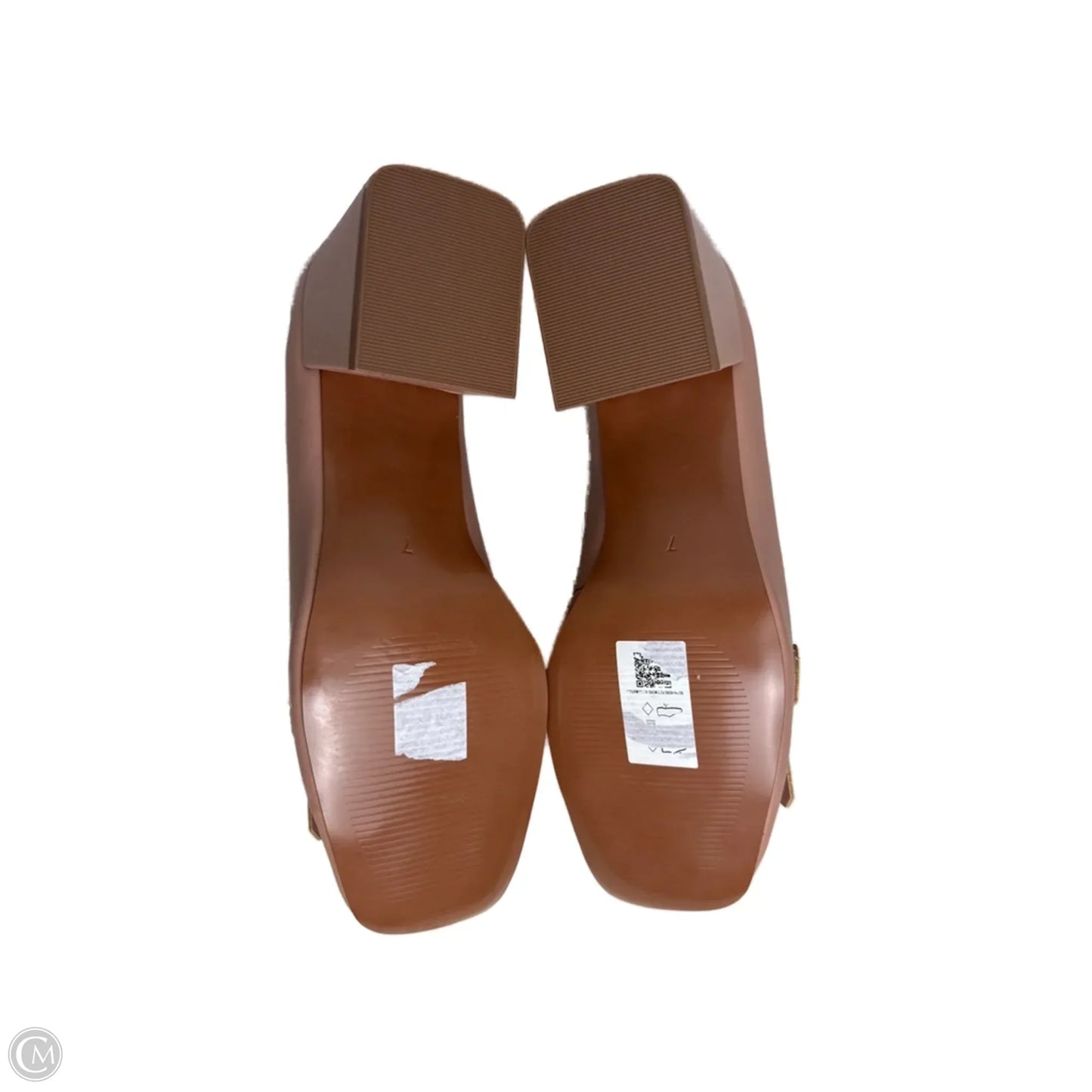 Shoes Heels Block By Asos In Pink, Size: 7