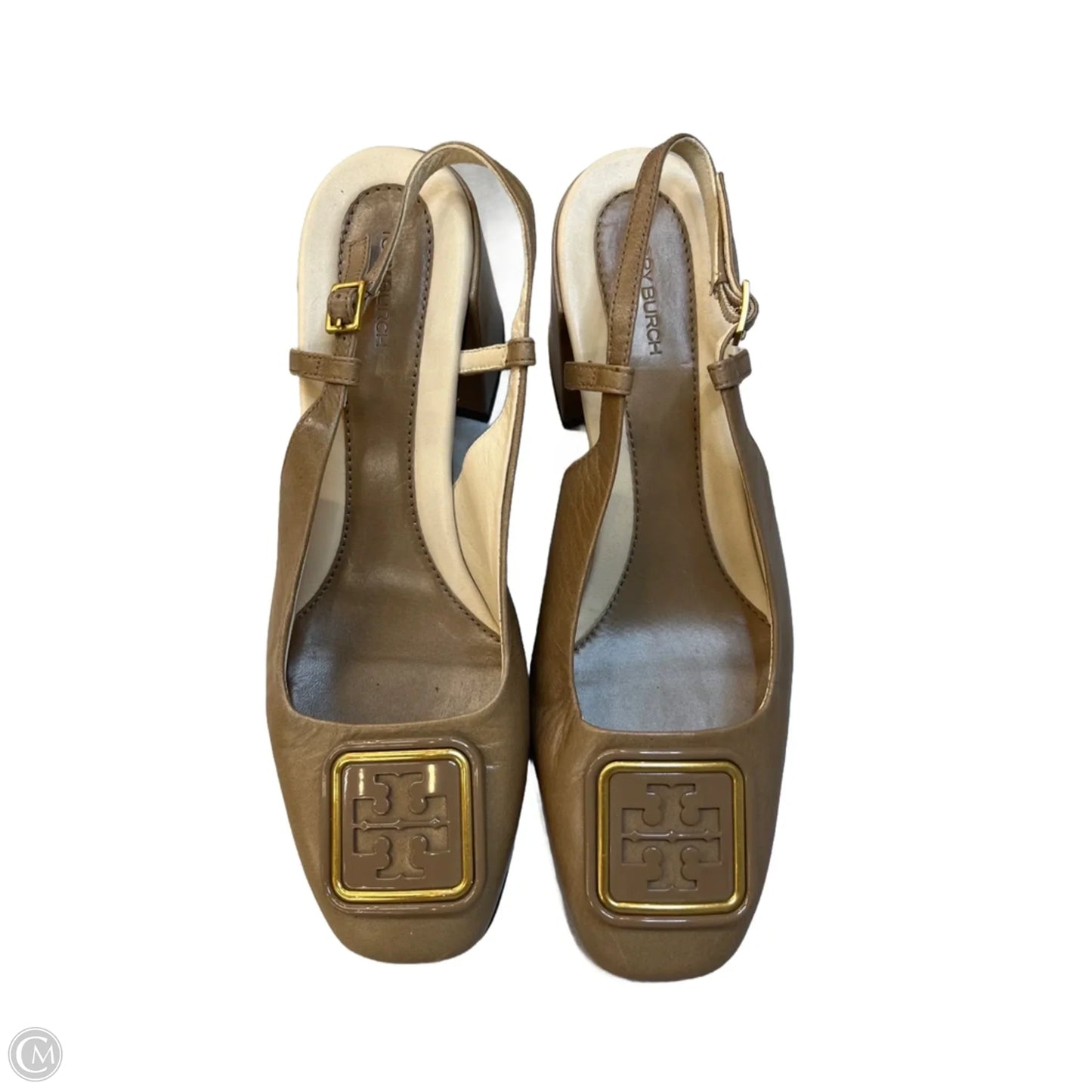 Shoes Designer By Tory Burch In Brown, Size: 9