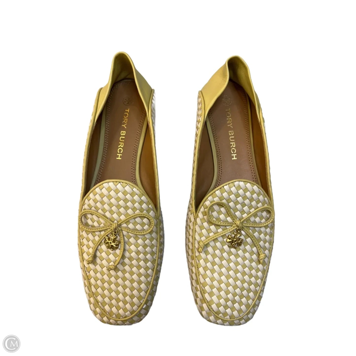 Shoes Designer By Tory Burch In Yellow, Size: 7.5