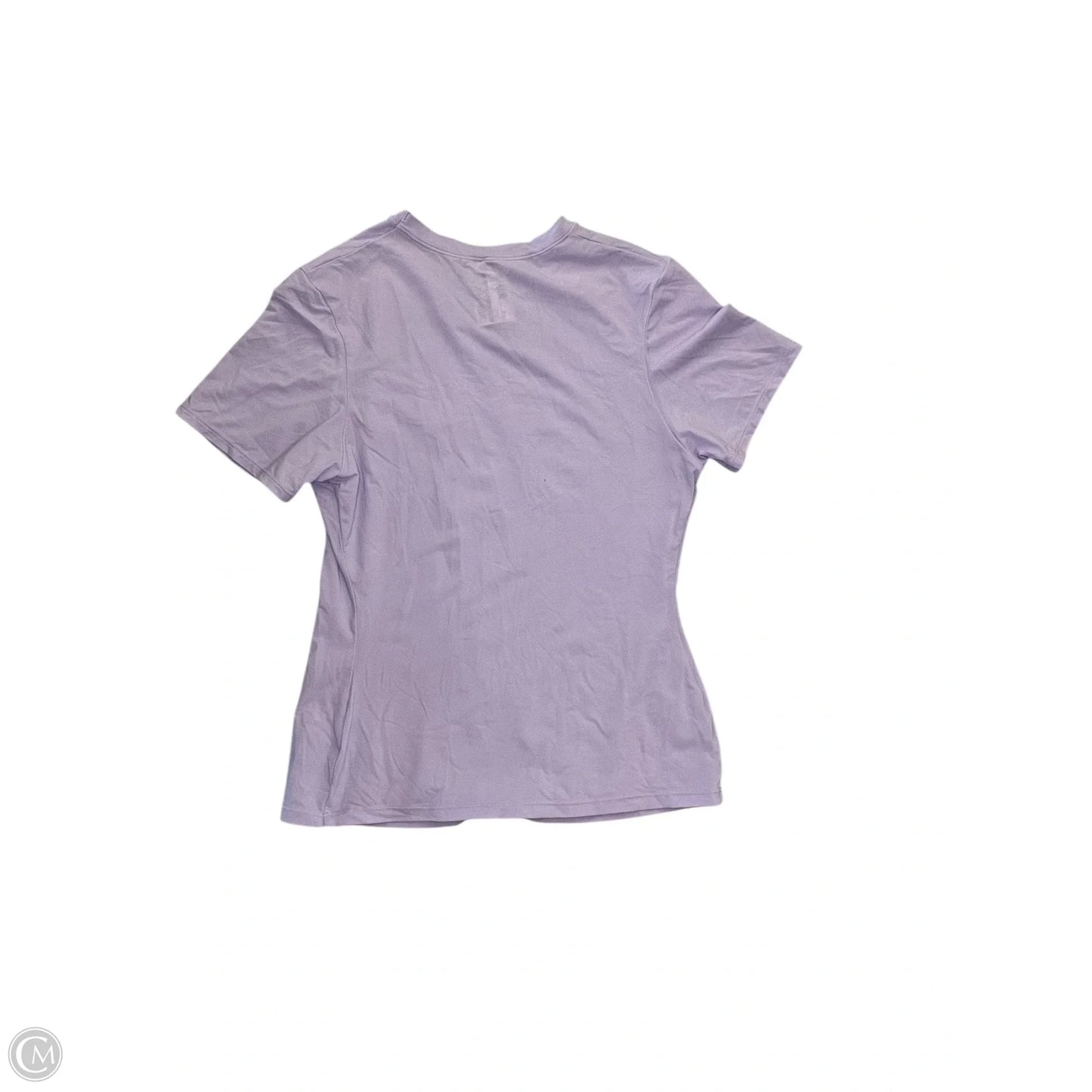 Top Short Sleeve By Skims In Purple, Size: M