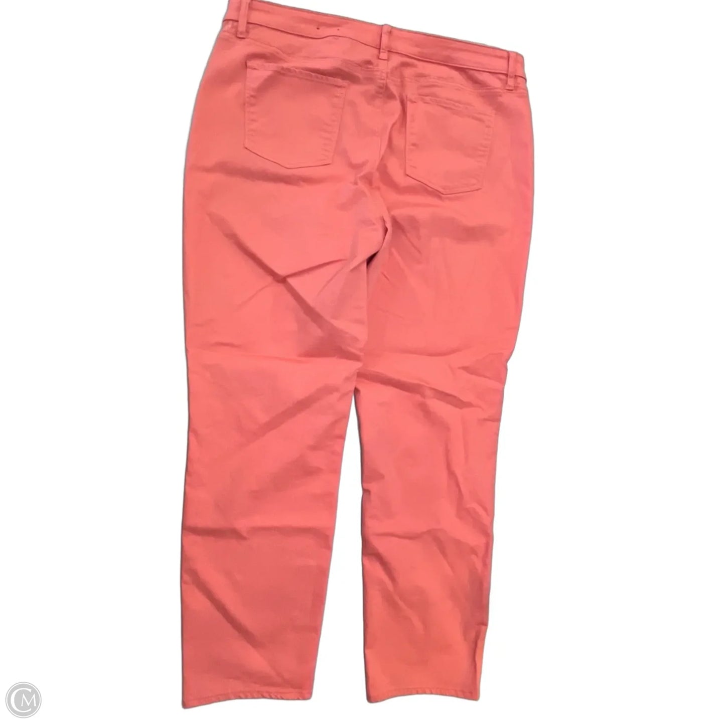 Jeans Straight By Talbots In Coral, Size: 20