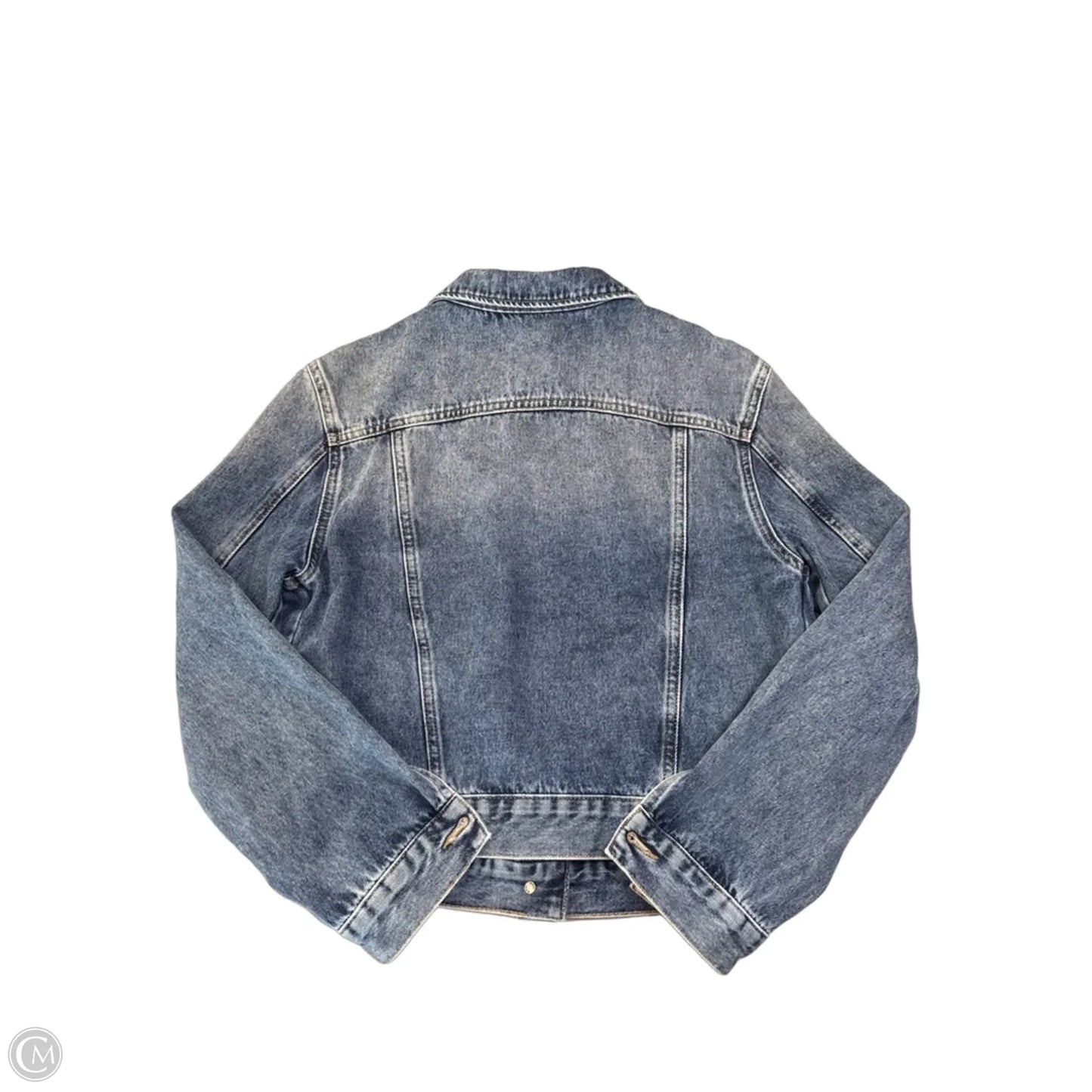 Jacket Denim By Mavi In Blue Denim, Size: L