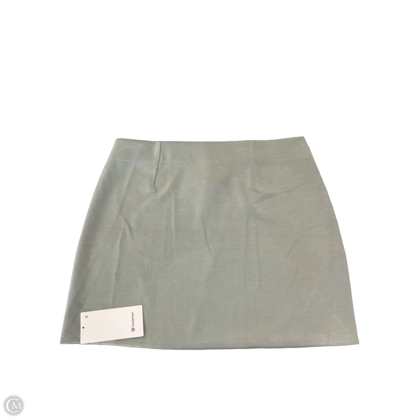 Athletic Skirt By Lululemon In Green, Size: Xl