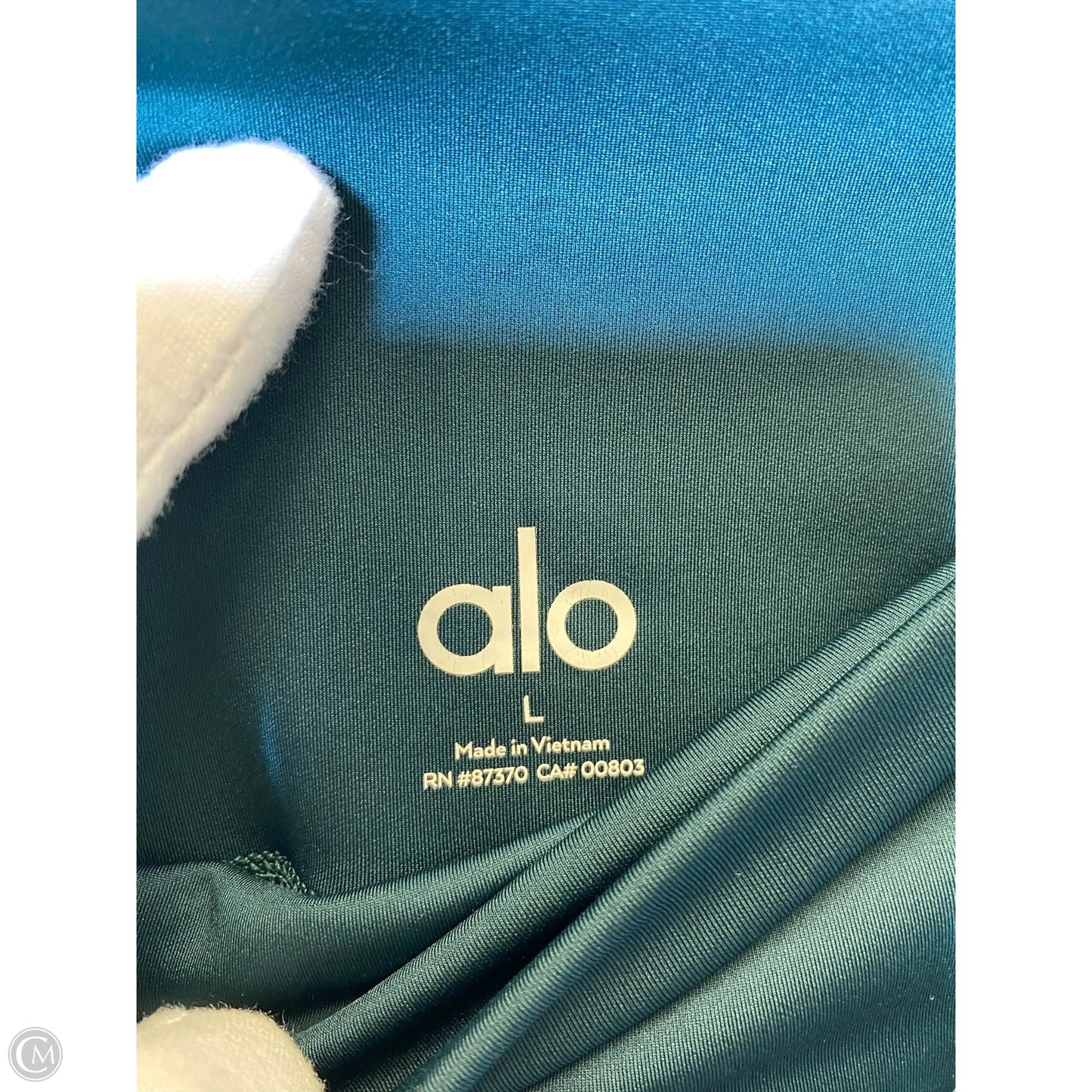 Athletic Leggings By Alo In Green, Size: L
