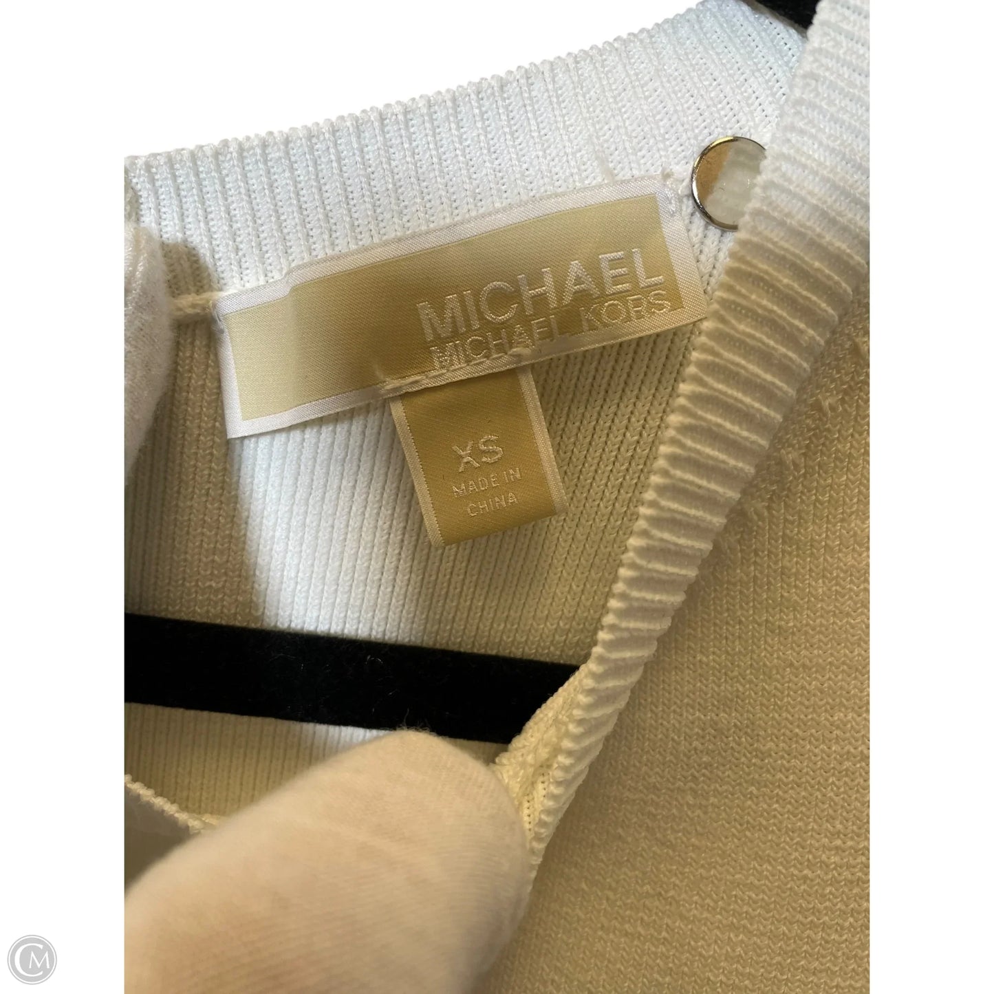 Dress Designer By Michael Kors In White, Size: Xs