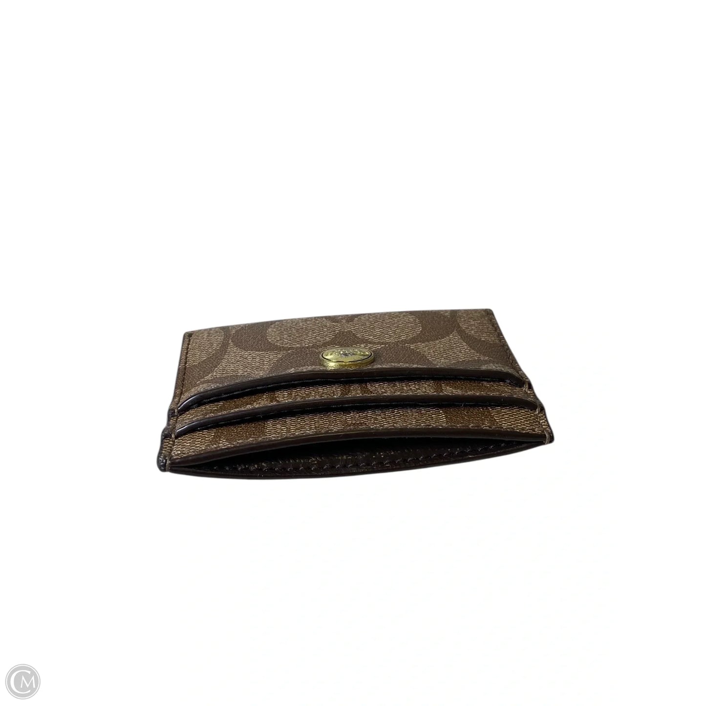 Coin Purse Designer By Coach, Size: Medium