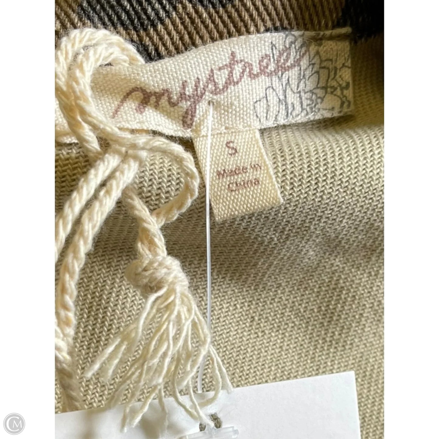 Jacket Denim By Mystree In Animal Print, Size: S