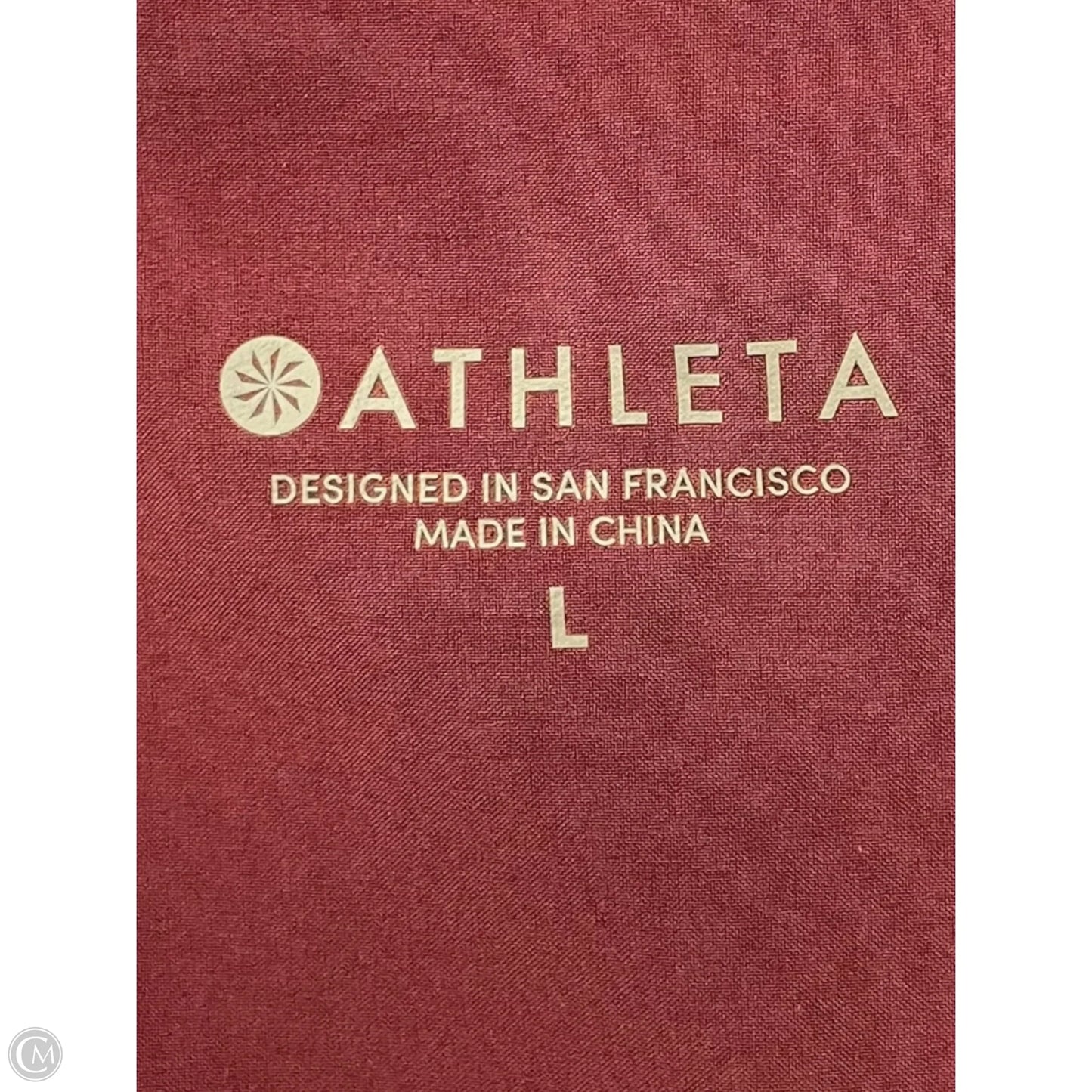 Dress Casual Short By Athleta In Maroon, Size: L