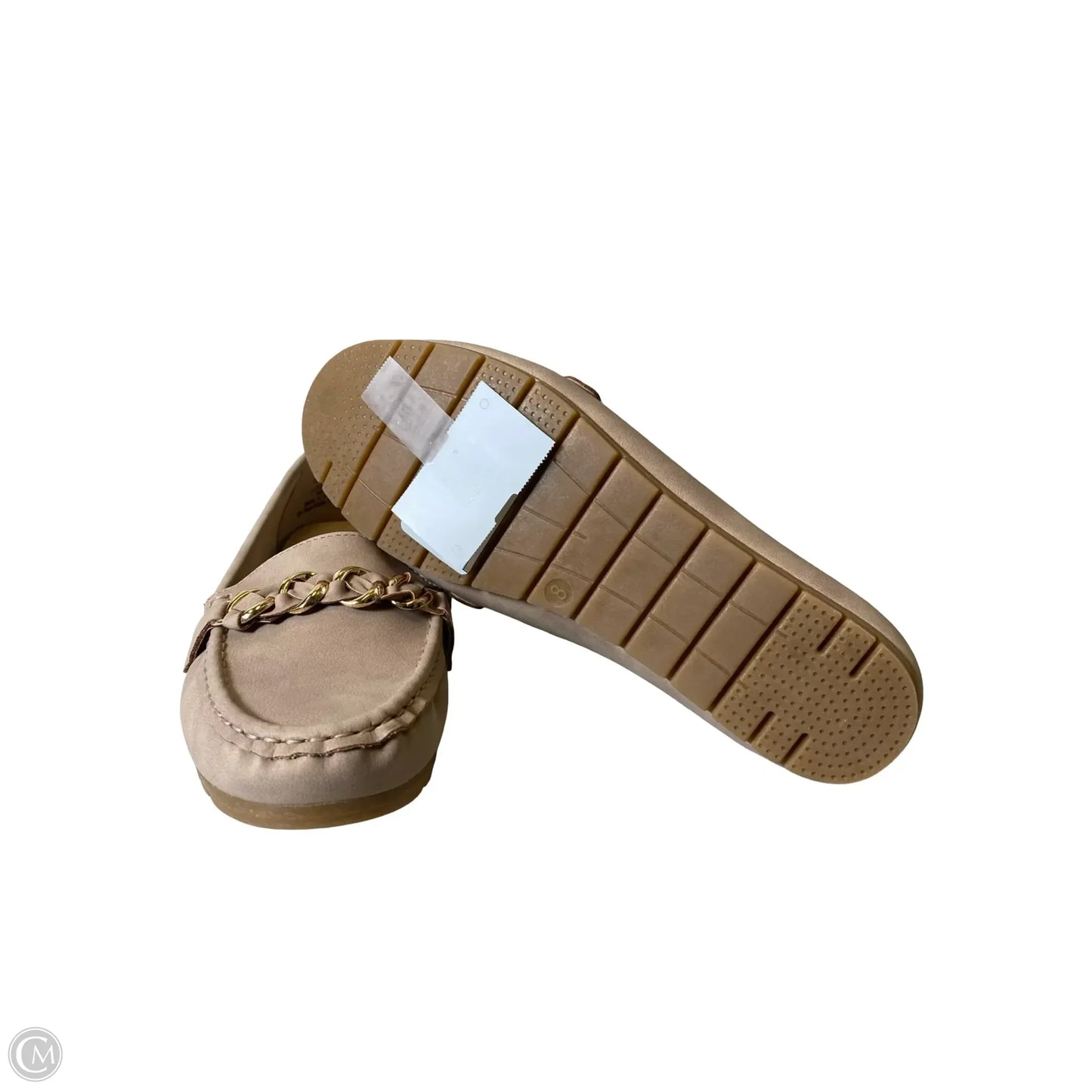 Shoes Flats By Clothes Mentor In Tan, Size: 8