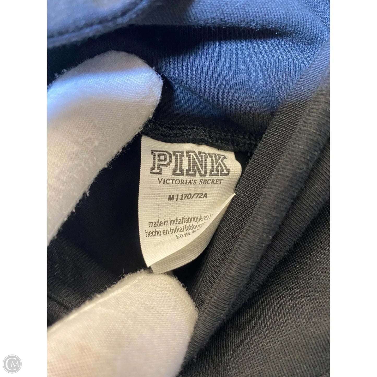 Athletic Leggings By Pink In Black, Size: M