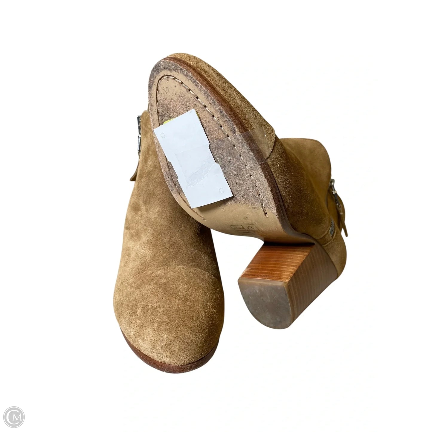 Boots Ankle Heels By Rag And Bone In Tan, Size: 7.5