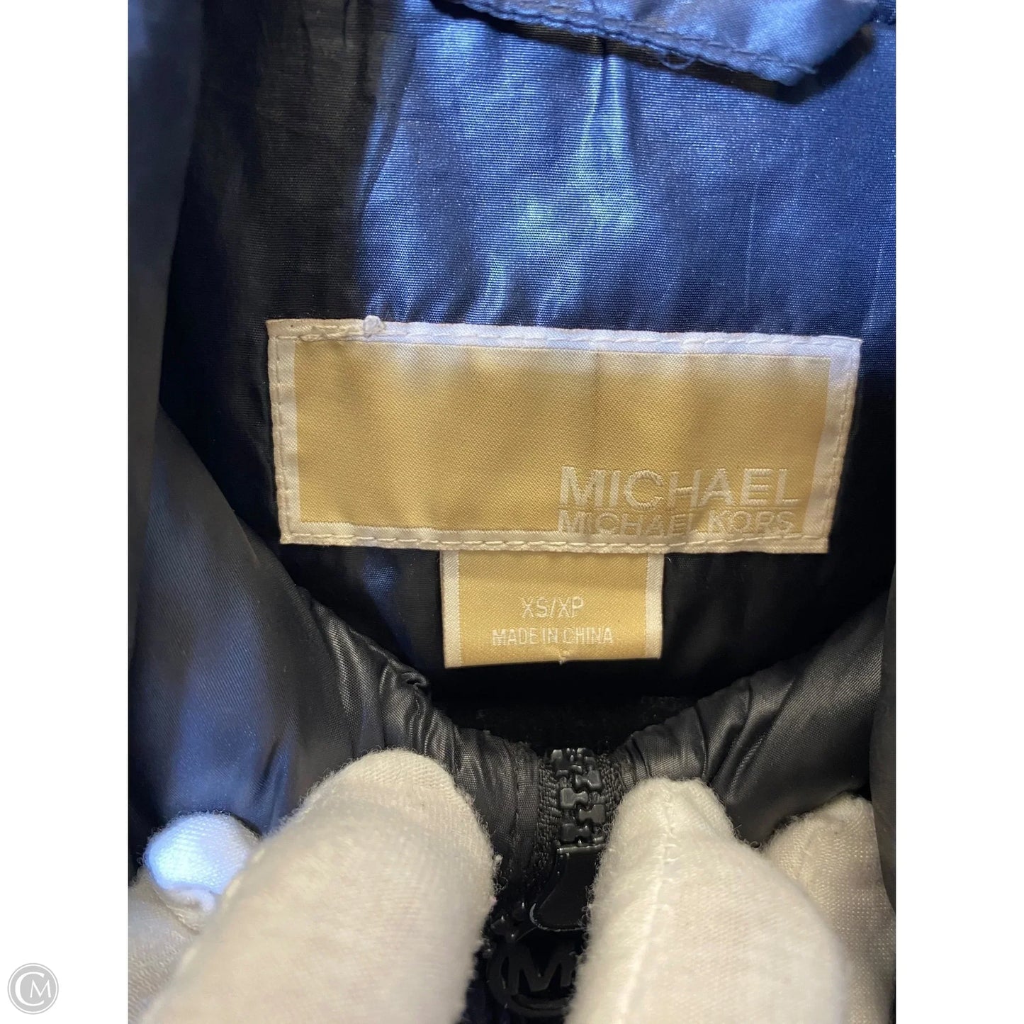 Jacket Designer By Michael Kors In Black, Size: Xs