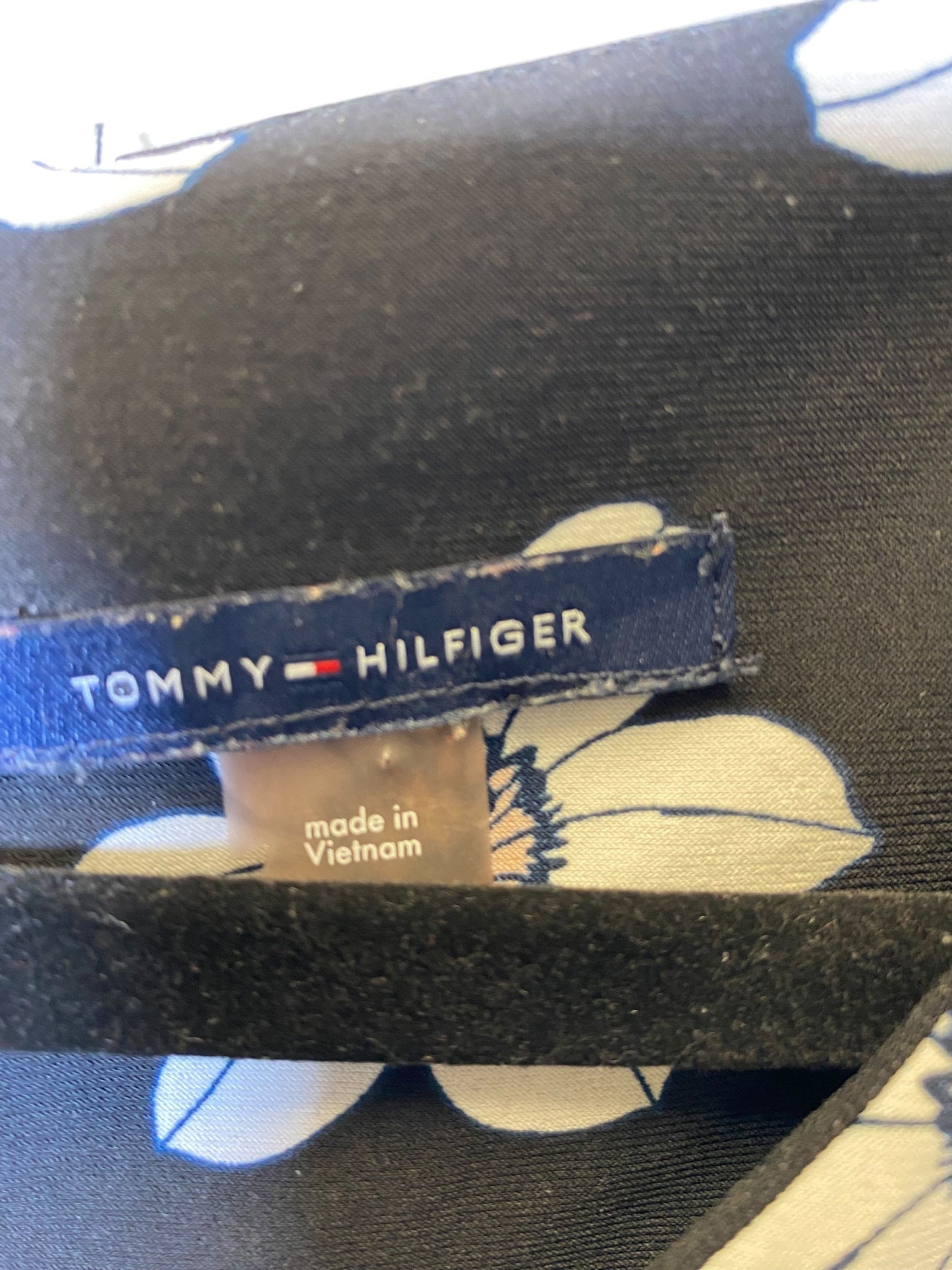 Dress Casual Midi By Tommy Hilfiger In Floral Print, Size: L