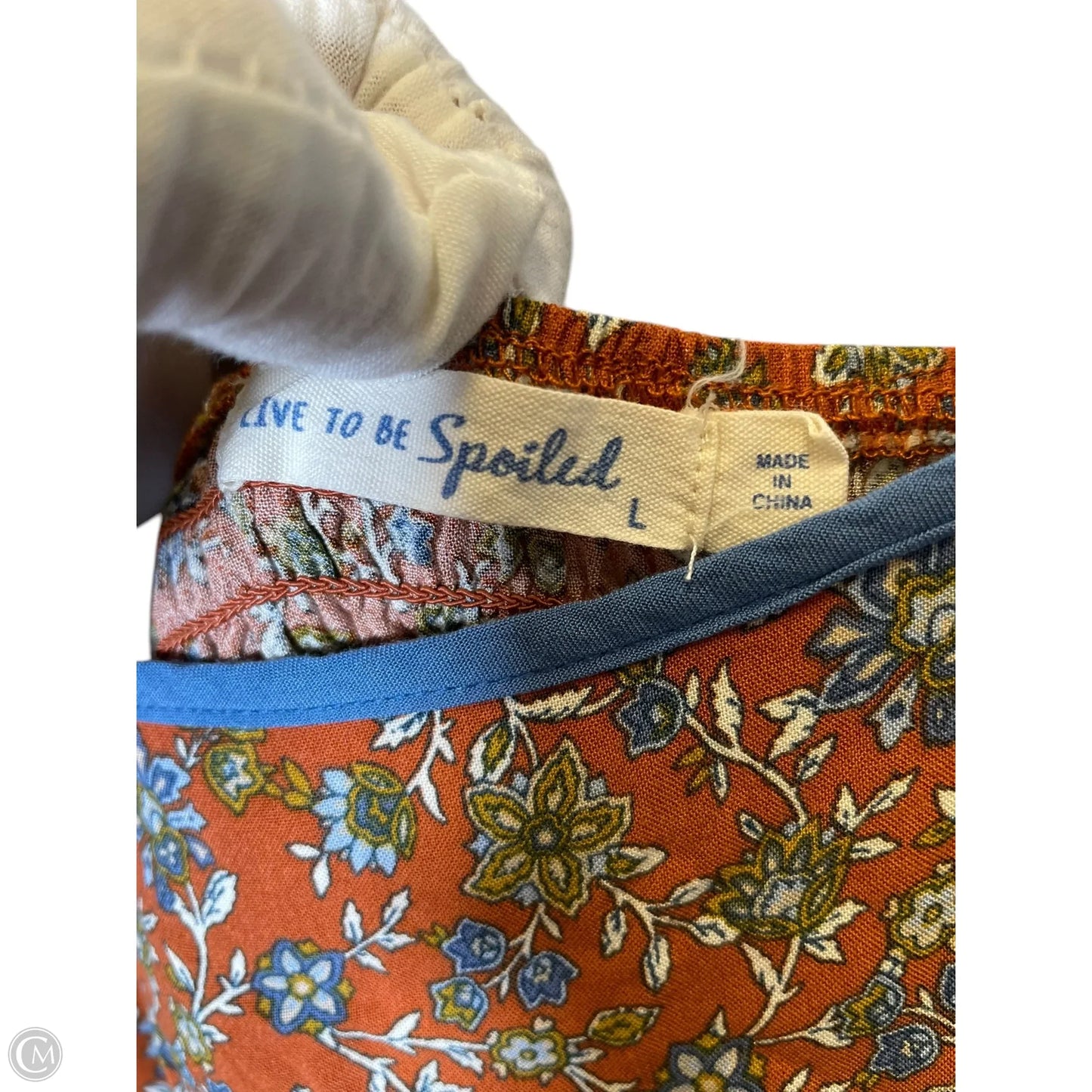 Jumpsuit By Cmc In Floral Print, Size: L