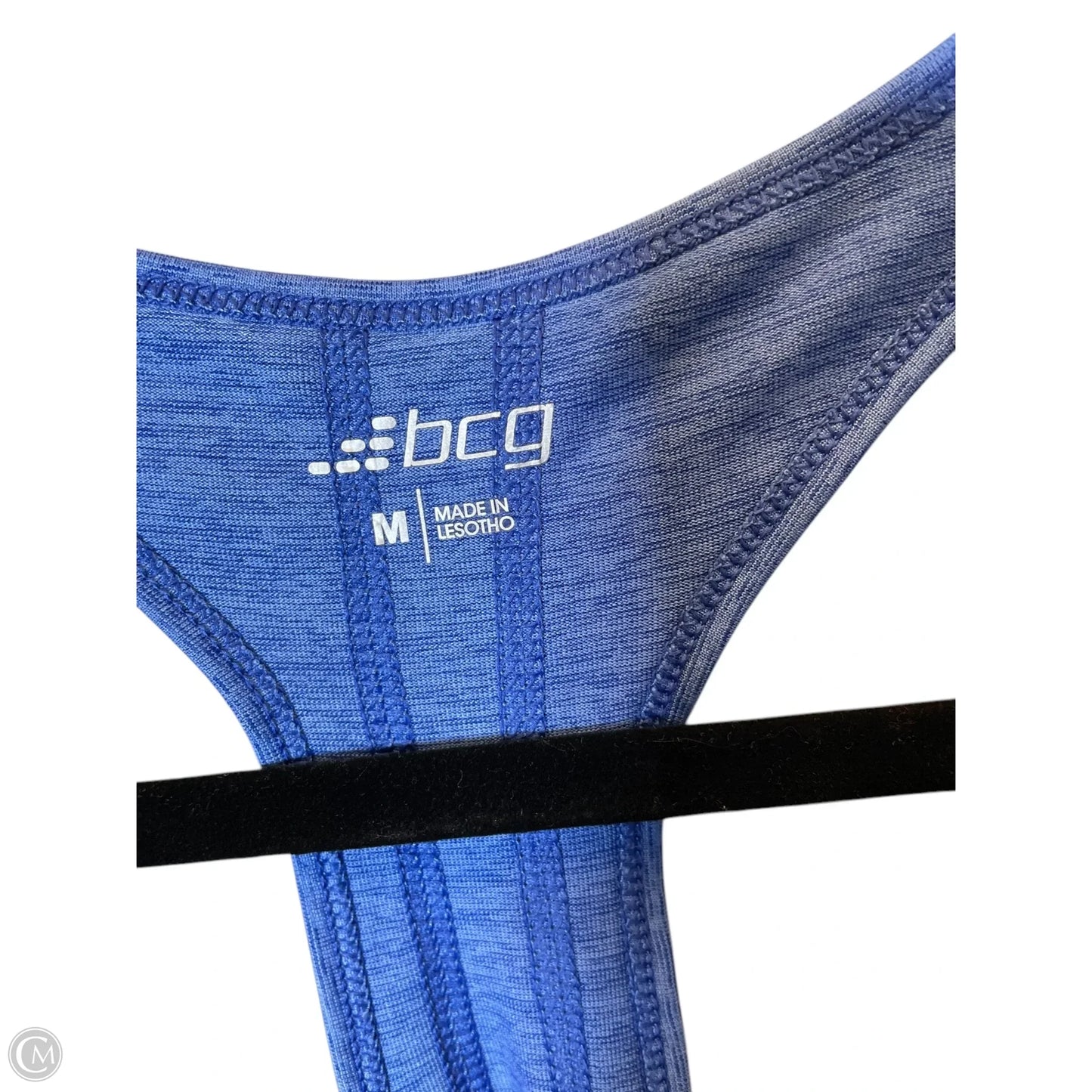 Athletic Tank Top By Bcg In Blue, Size: M