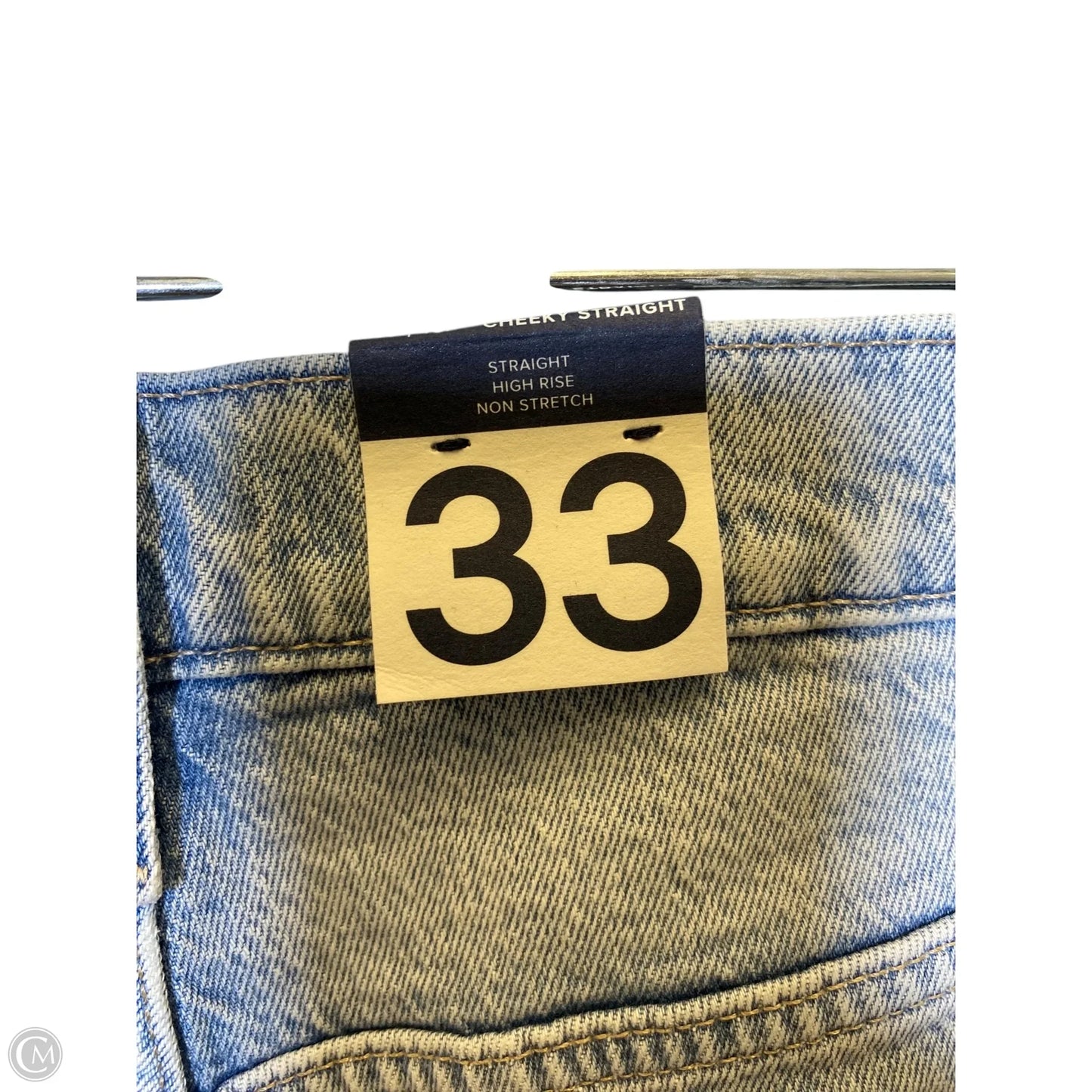 Jeans Straight By Gap In Blue, Size: 16