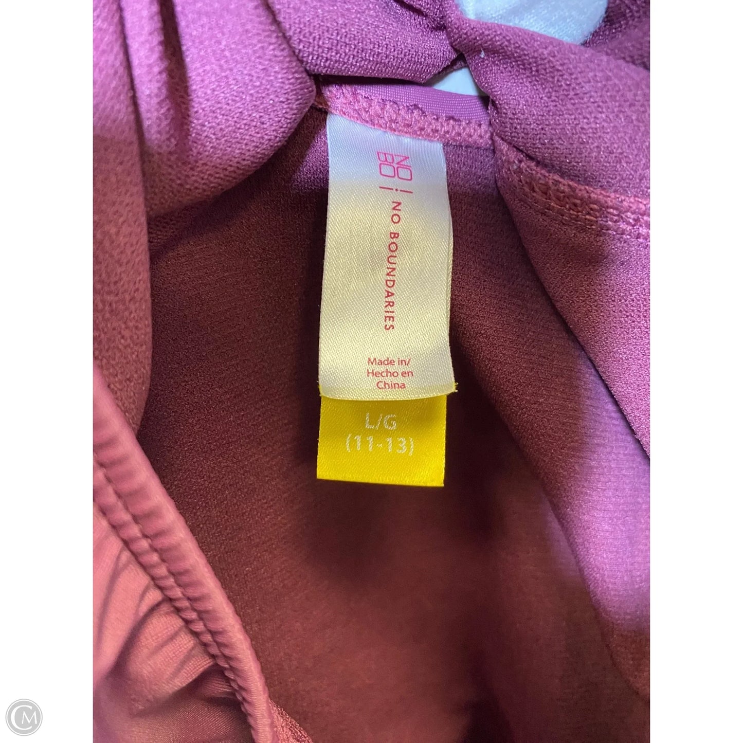 Swimsuit By No Boundaries In Purple, Size: L